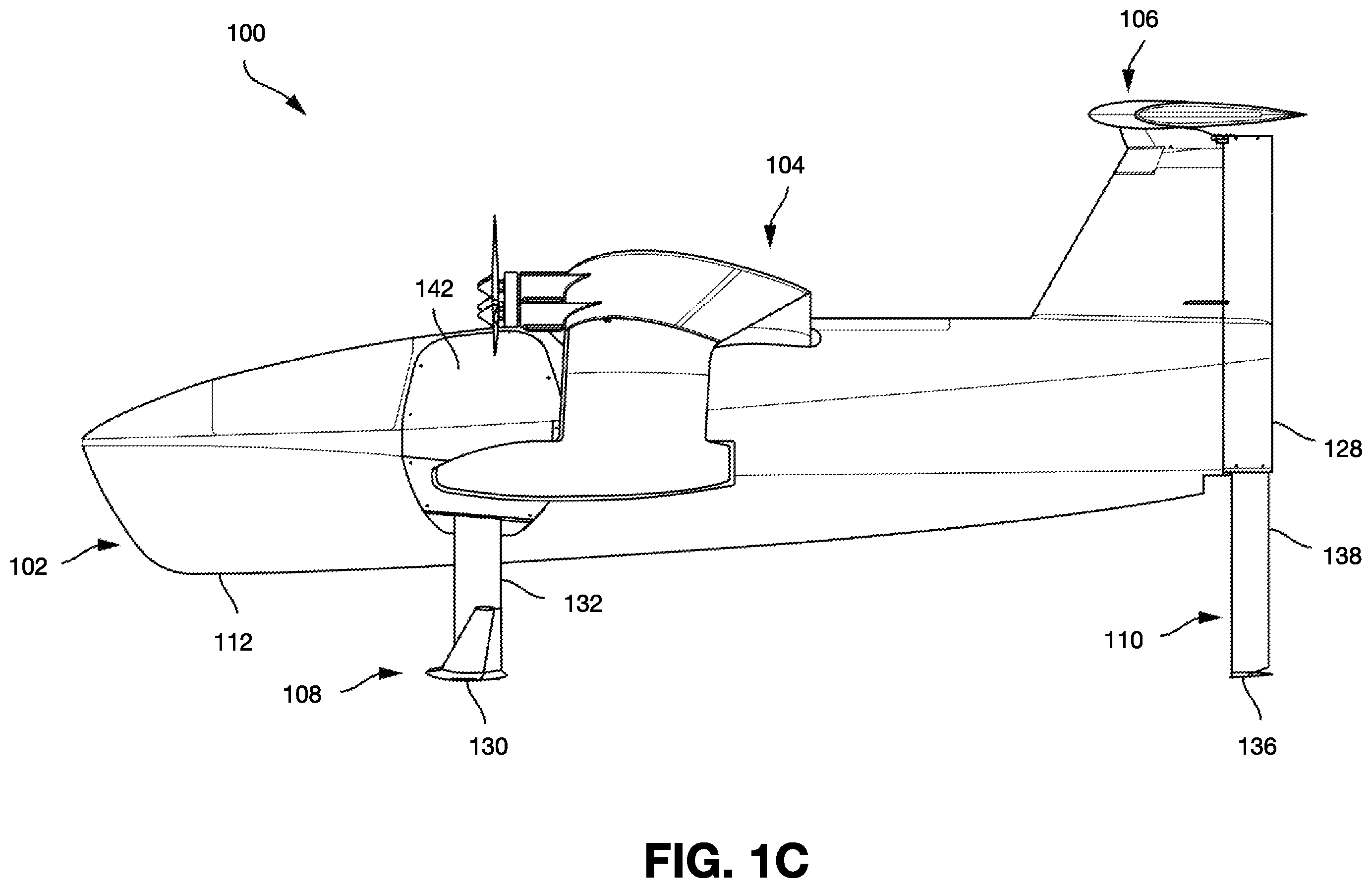 Patent US12576980 Figure 3 – Hydrofoil equipped seaglider takeoff
