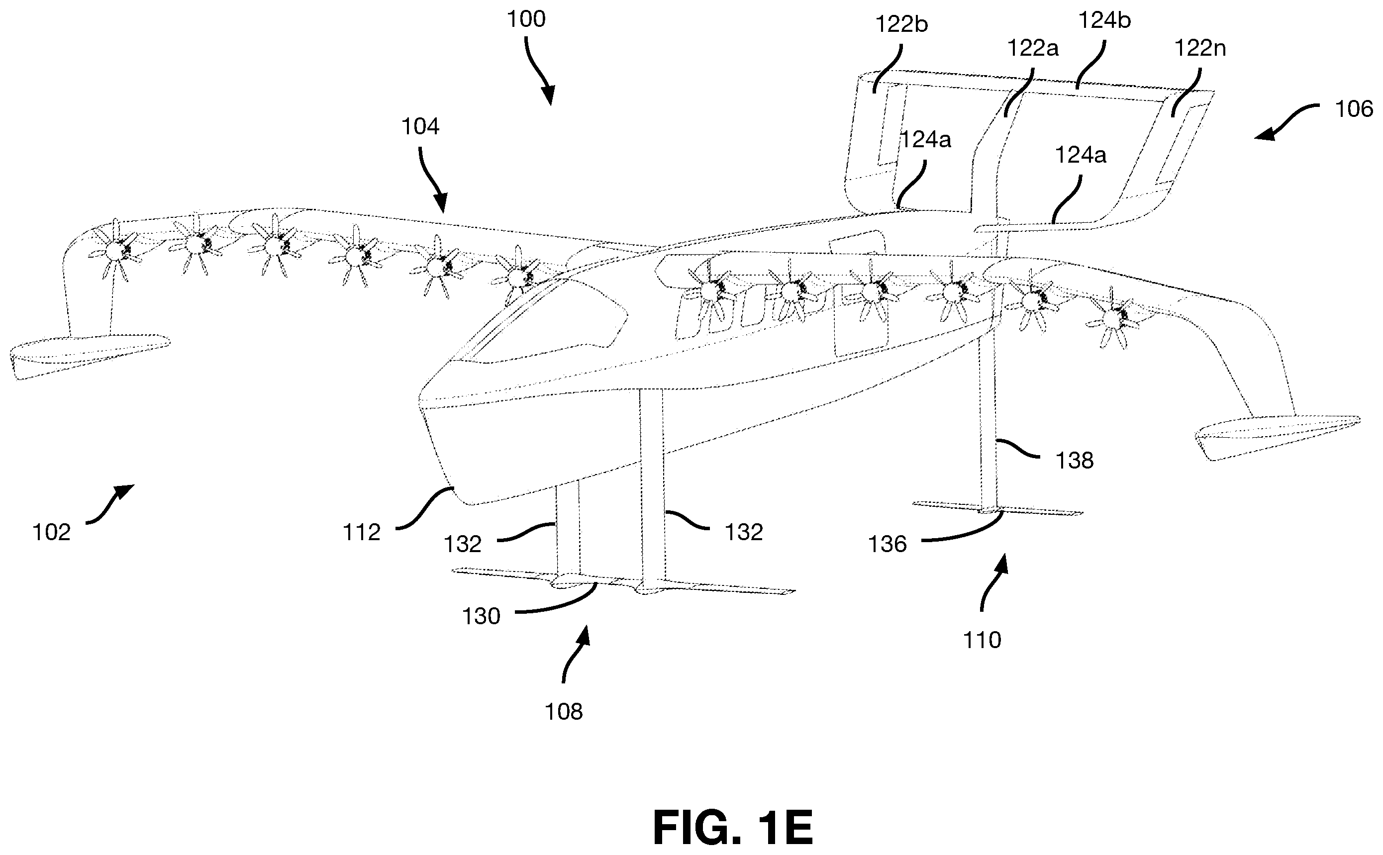 Patent US12576980 Figure 5 – Hydrofoil equipped seaglider takeoff