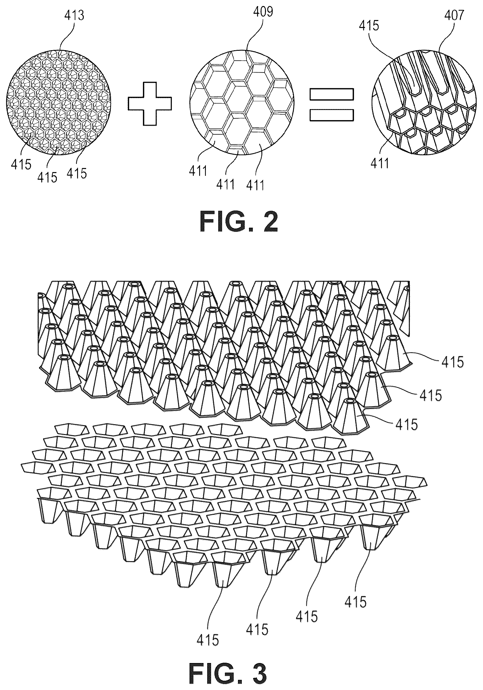 Patent US12576981 Figure 2 – Acoustic treatment device for an aircraft propulsion assembly, and its method of manufacture