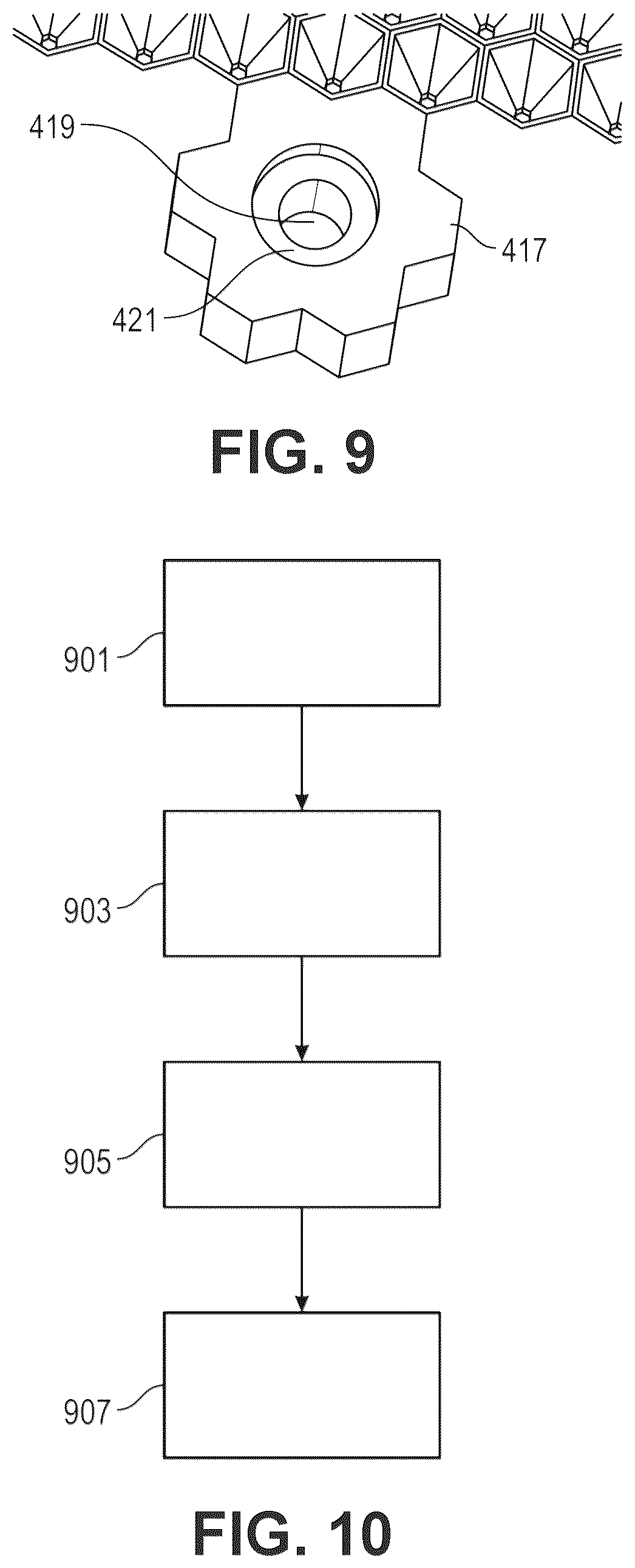 Patent US12576981 Figure 8 – Acoustic treatment device for an aircraft propulsion assembly, and its method of manufacture