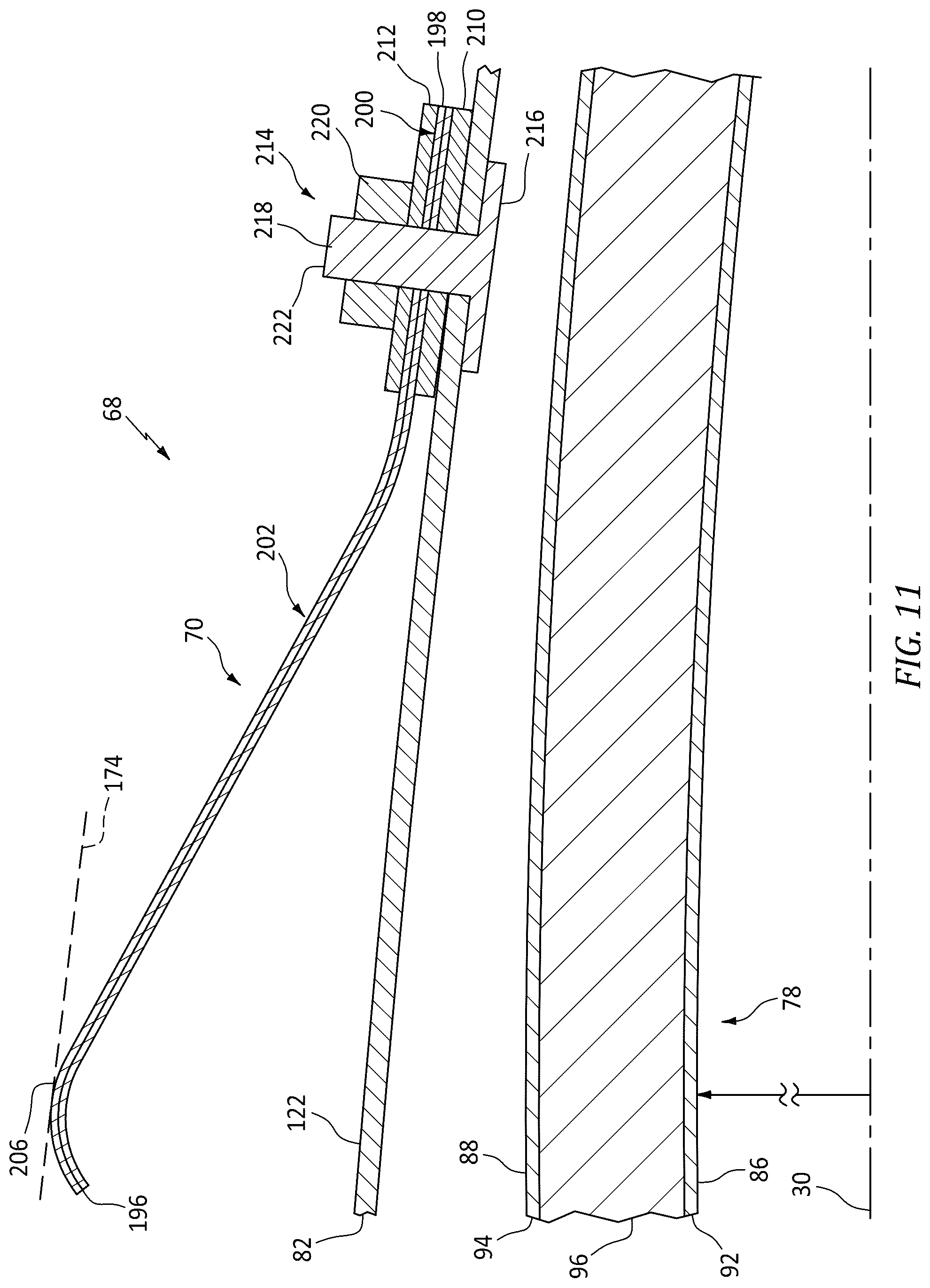 Patent US12576982 Figure 10 – Exhaust nozzle assembly for aircraft propulsion system