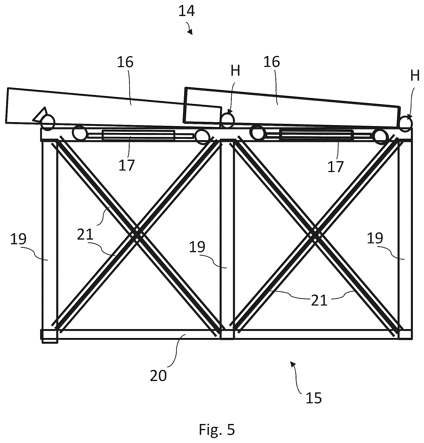Patent US12576984 Figure 3 – Fuselage for an aircraft or spacecraft, and aircraft or spacecraft