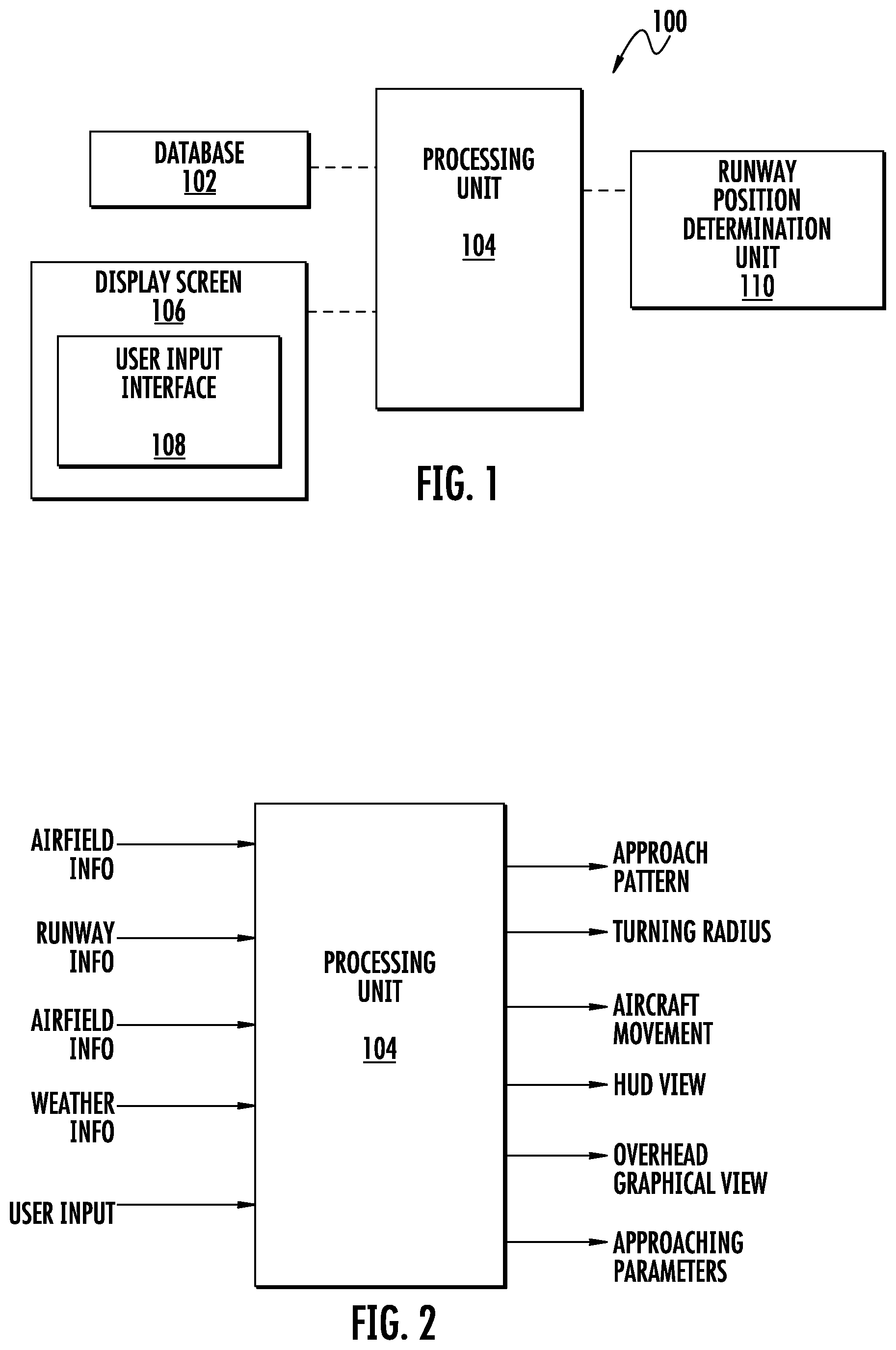Patent US12576987 Figure 1 – Computer-based systems and methods for facilitating aircraft approach