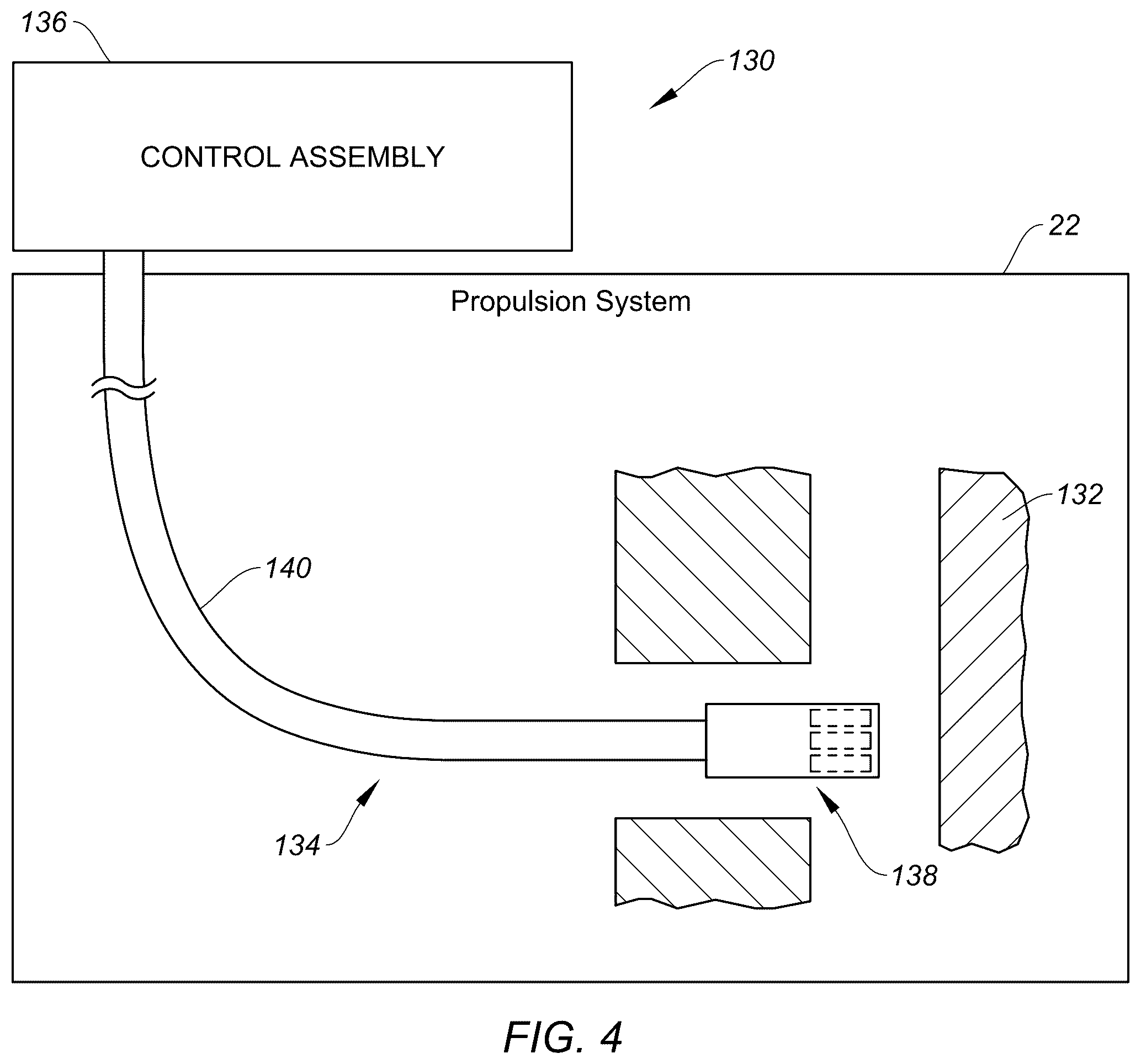 Patent US12576991 Figure 4 – Method for forming an inspection access passage for an aircraft propulsion system