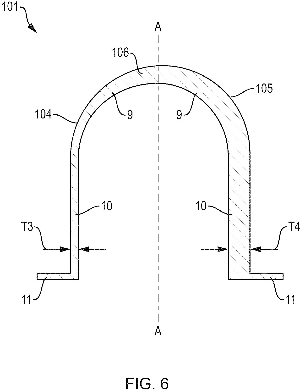 Patent US12576994 Figure 6 – Diaphragm for a fluid storage tank