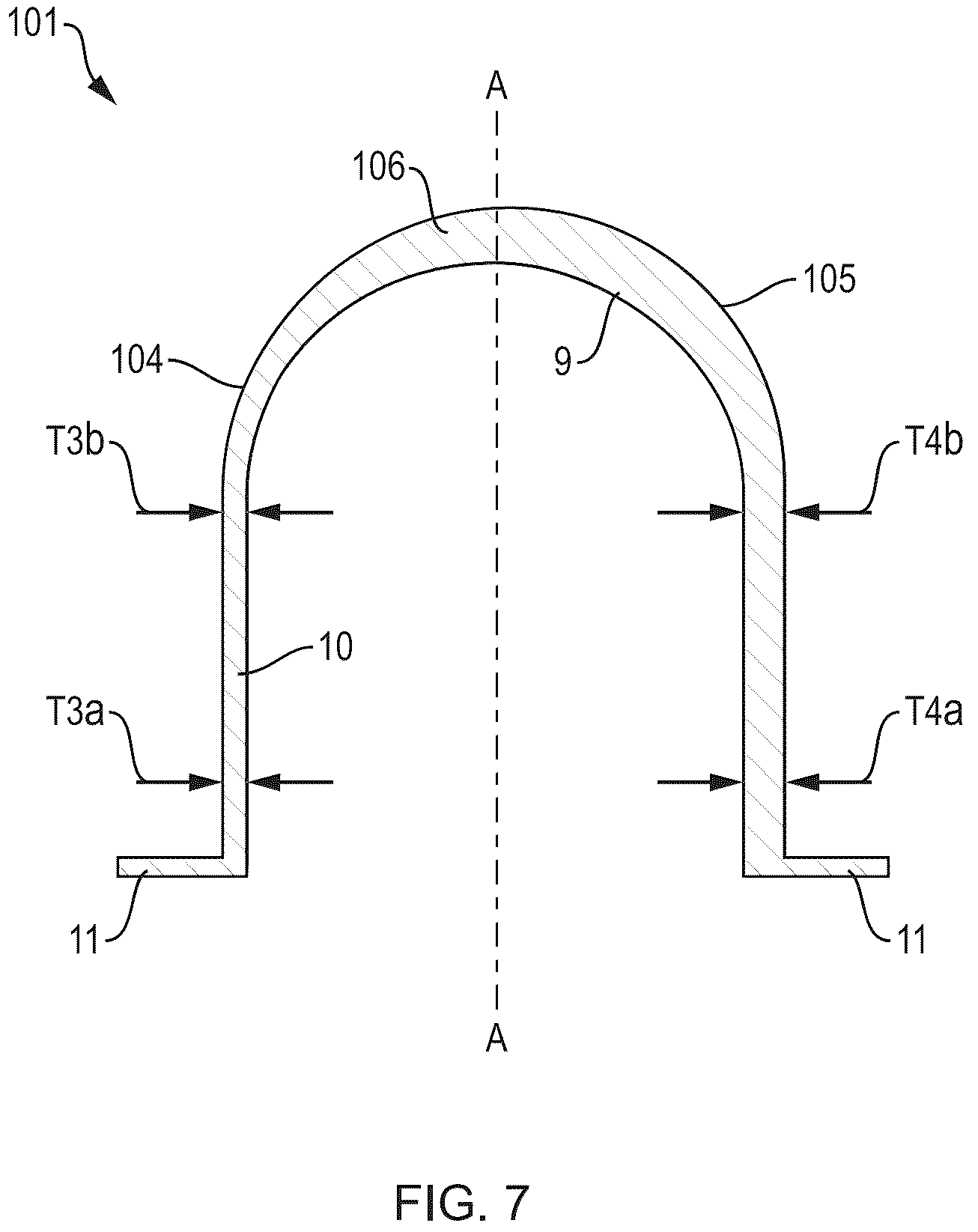 Patent US12576994 Figure 7 – Diaphragm for a fluid storage tank