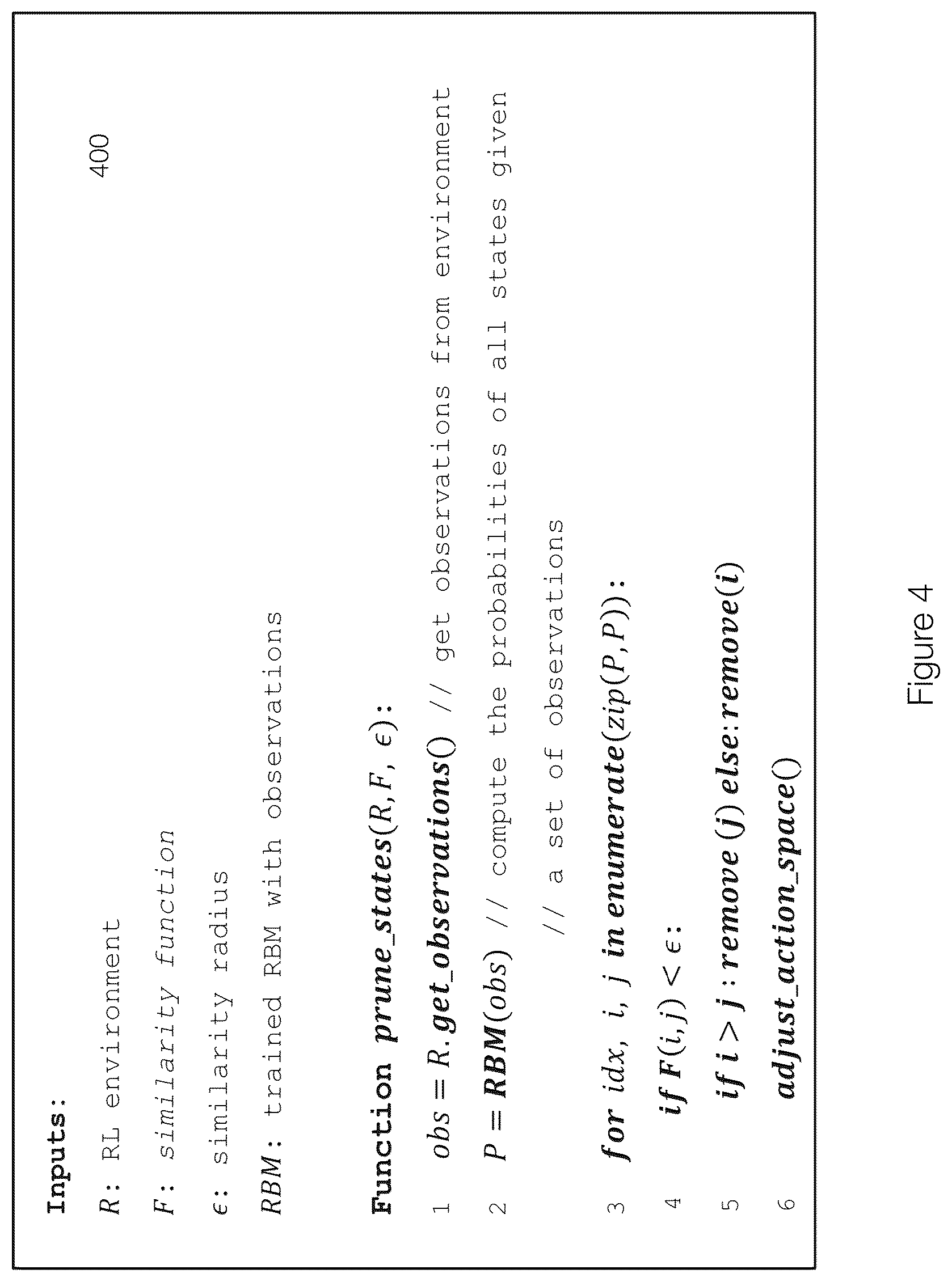 Patent US12579001 Figure 6 – Reinforcement learning space state pruning using Restricted Boltzmann Machines