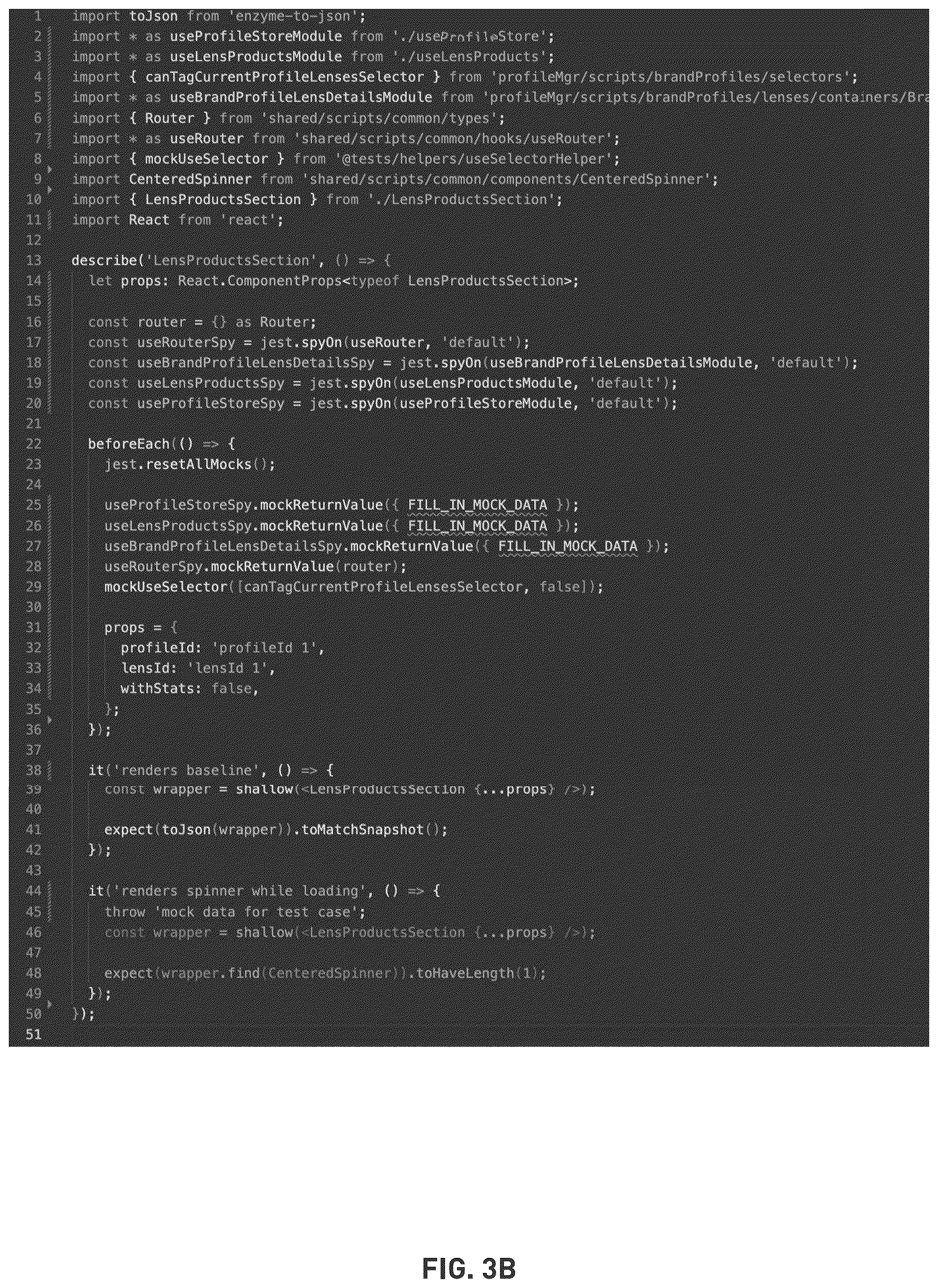Patent US12579053 Figure 4 – Contextual test code generation