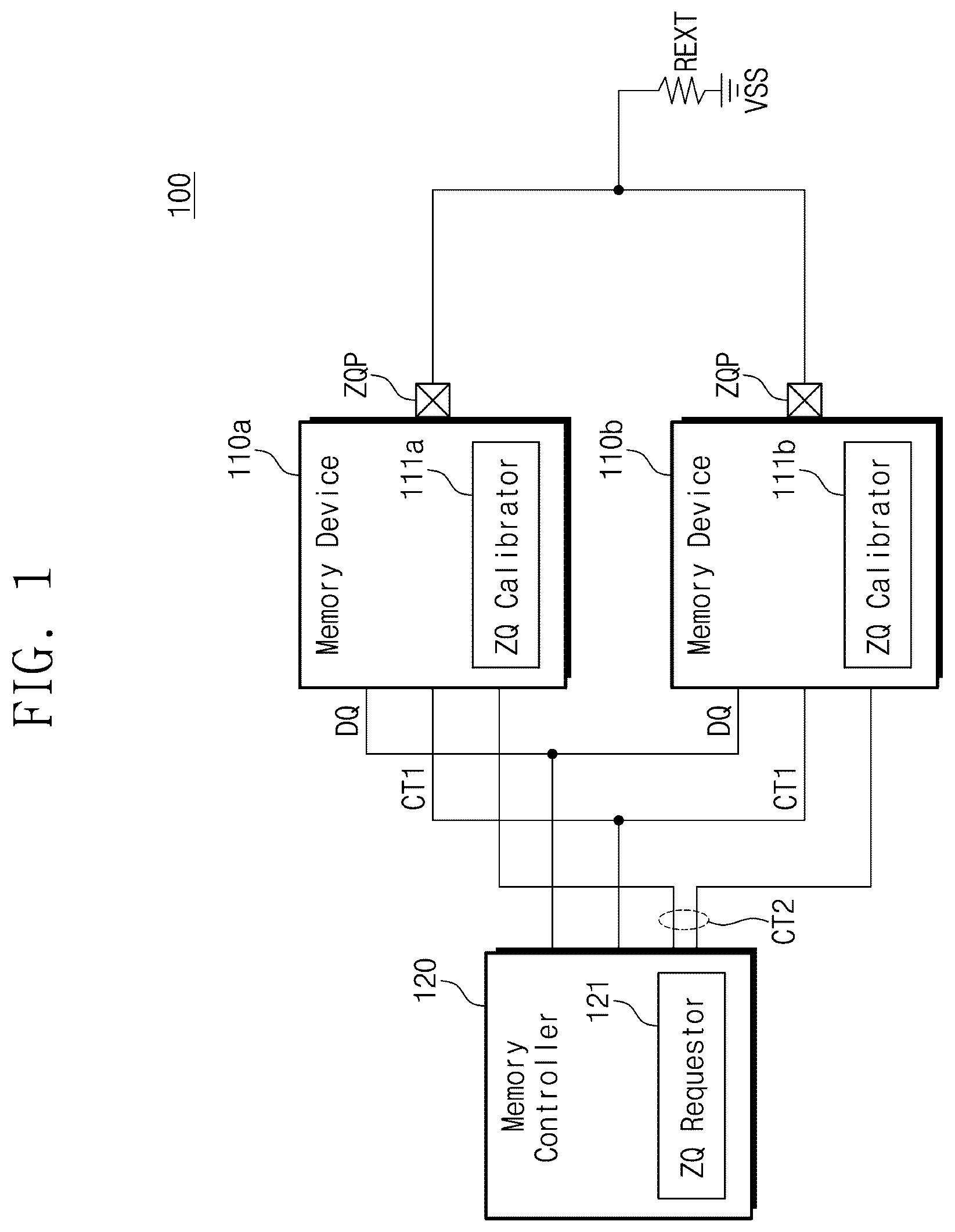 Patent US12579058 Figure 1 – Memory device, memory system including memory device, and operating method of memory device