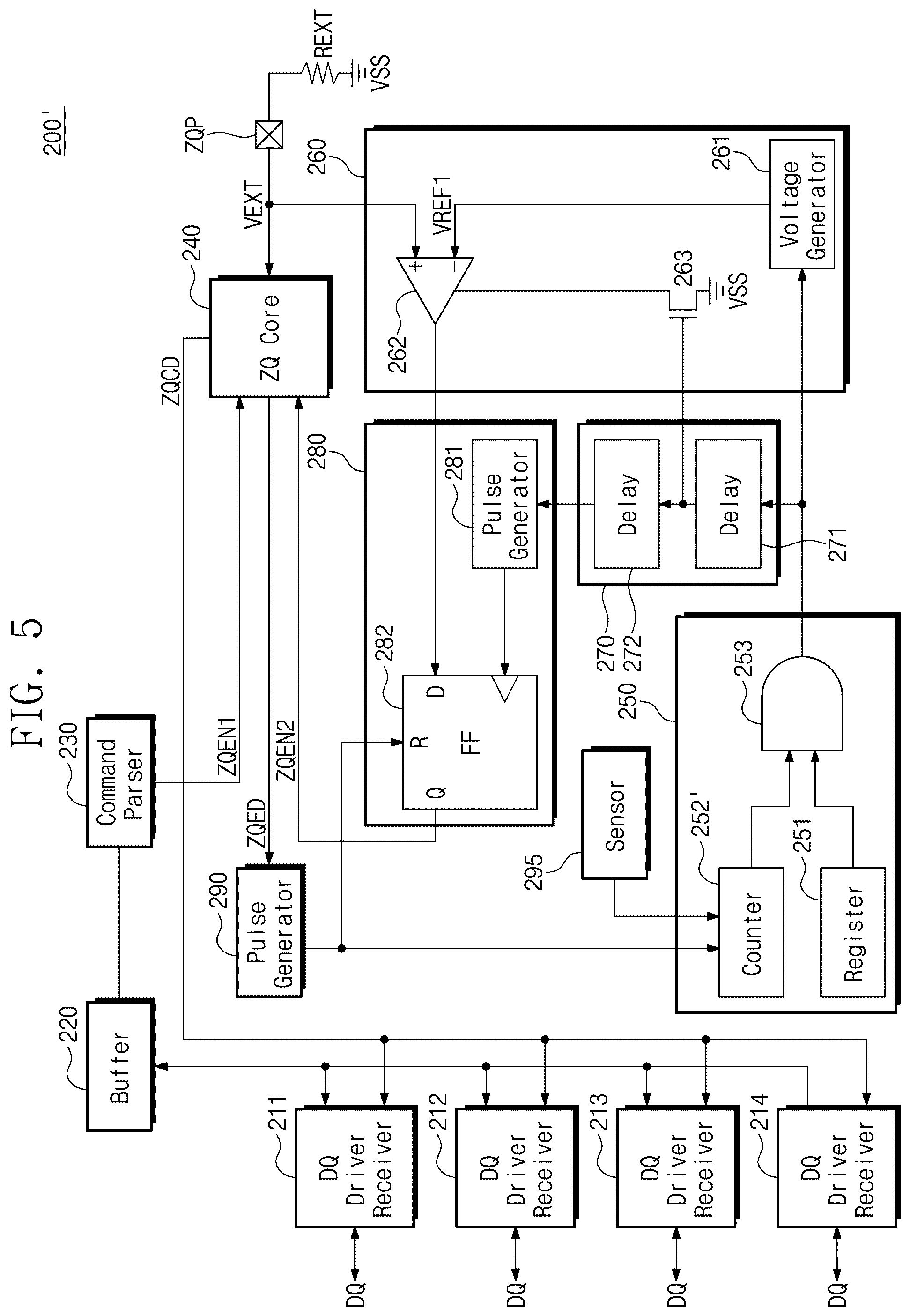 Patent US12579058 Figure 5 – Memory device, memory system including memory device, and operating method of memory device