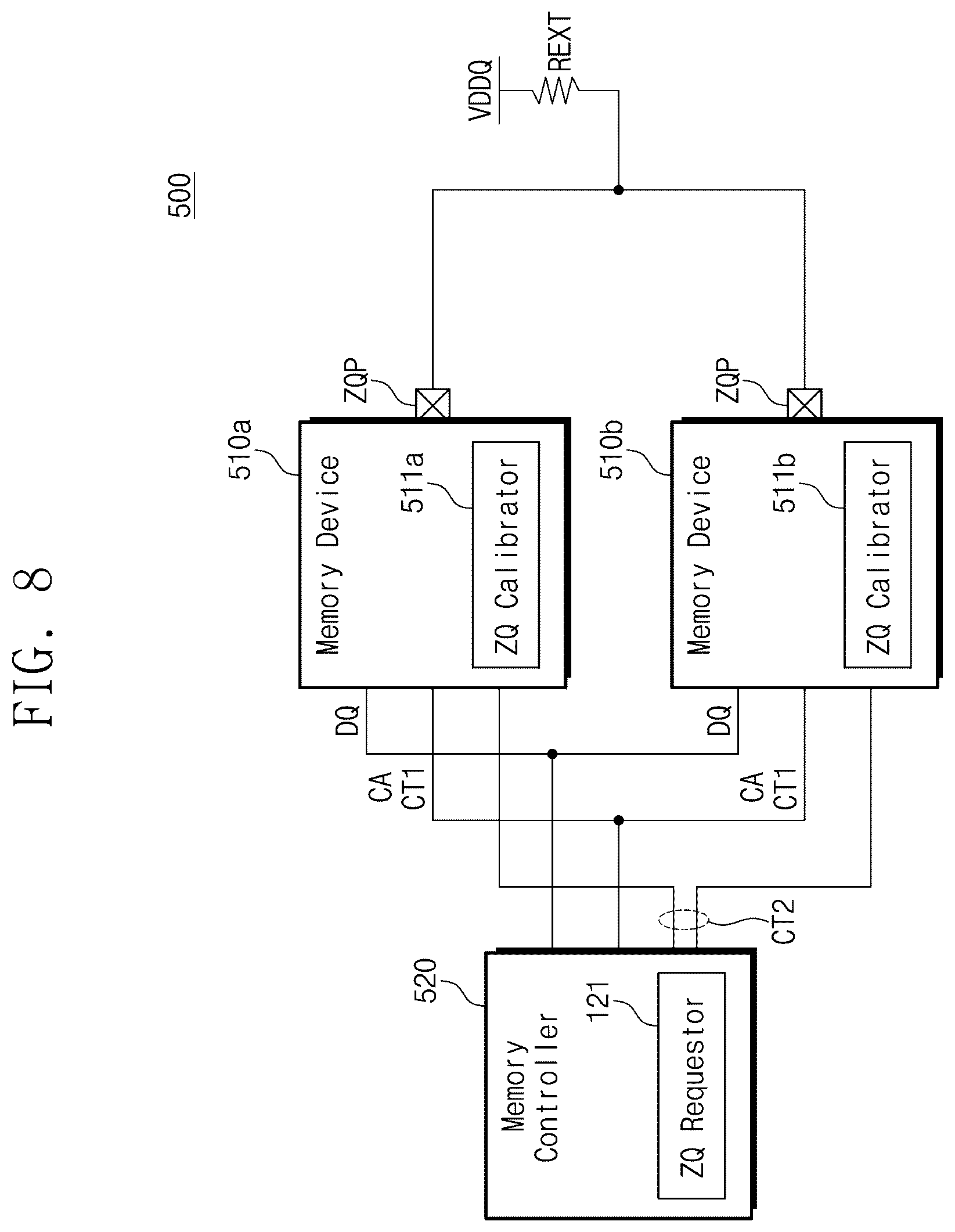 Patent US12579058 Figure 8 – Memory device, memory system including memory device, and operating method of memory device