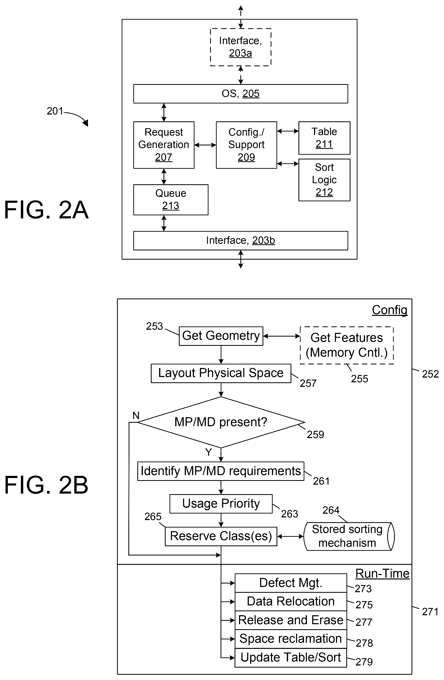Patent US12579062 Figure 2 – Storage device with erase unit level address mapping