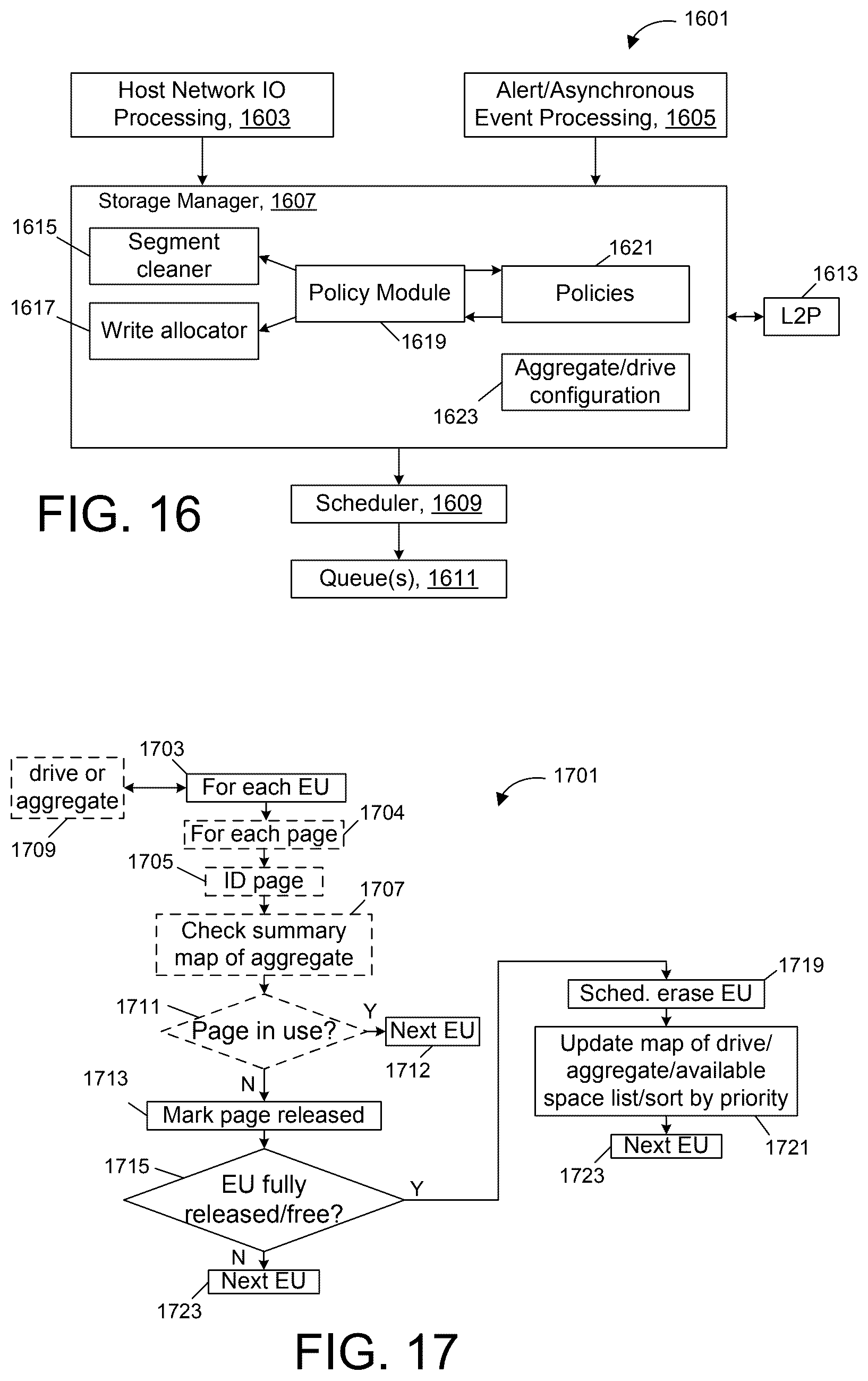Patent US12579062 Figure 14 – Storage device with erase unit level address mapping