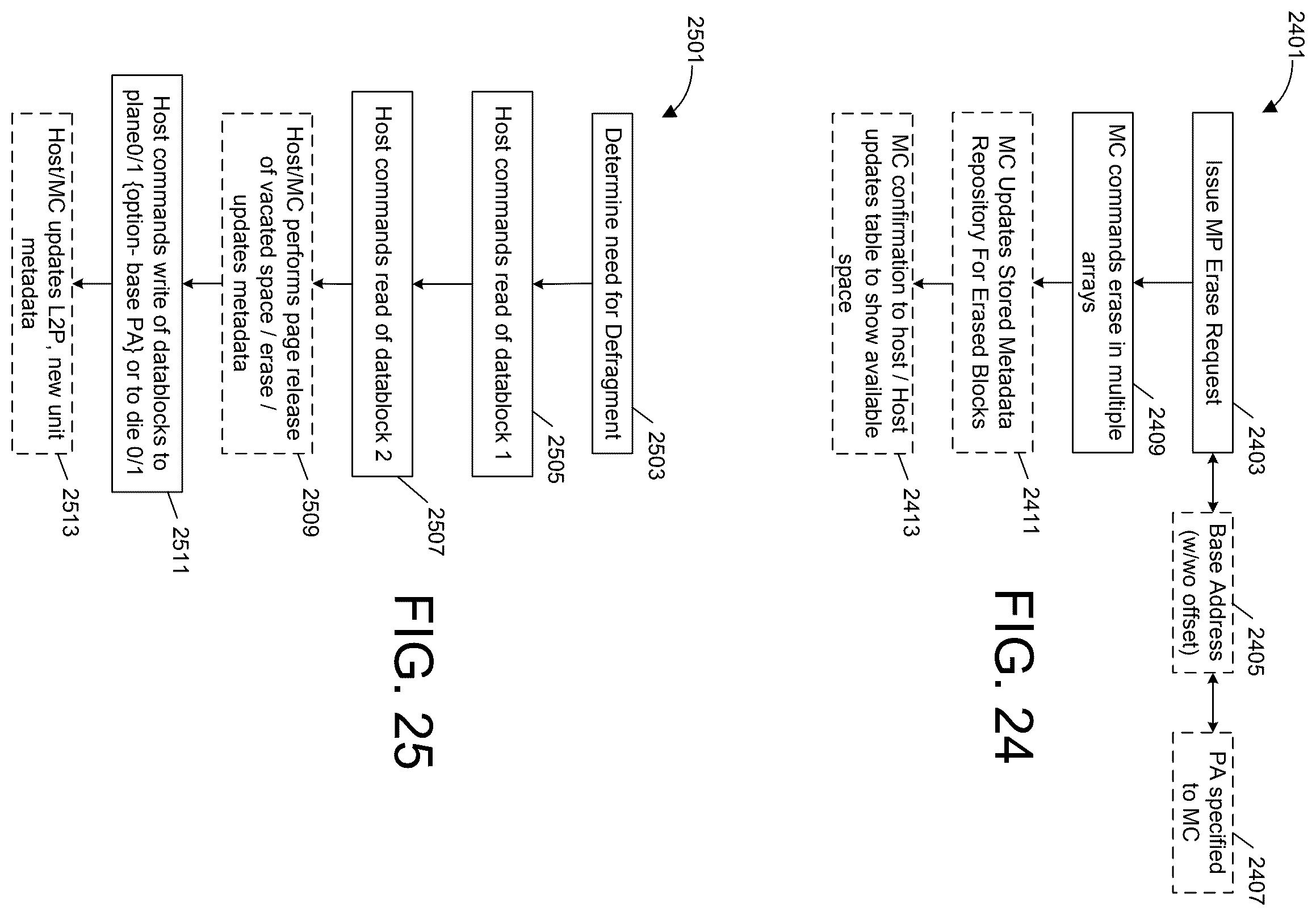 Patent US12579062 Figure 18 – Storage device with erase unit level address mapping
