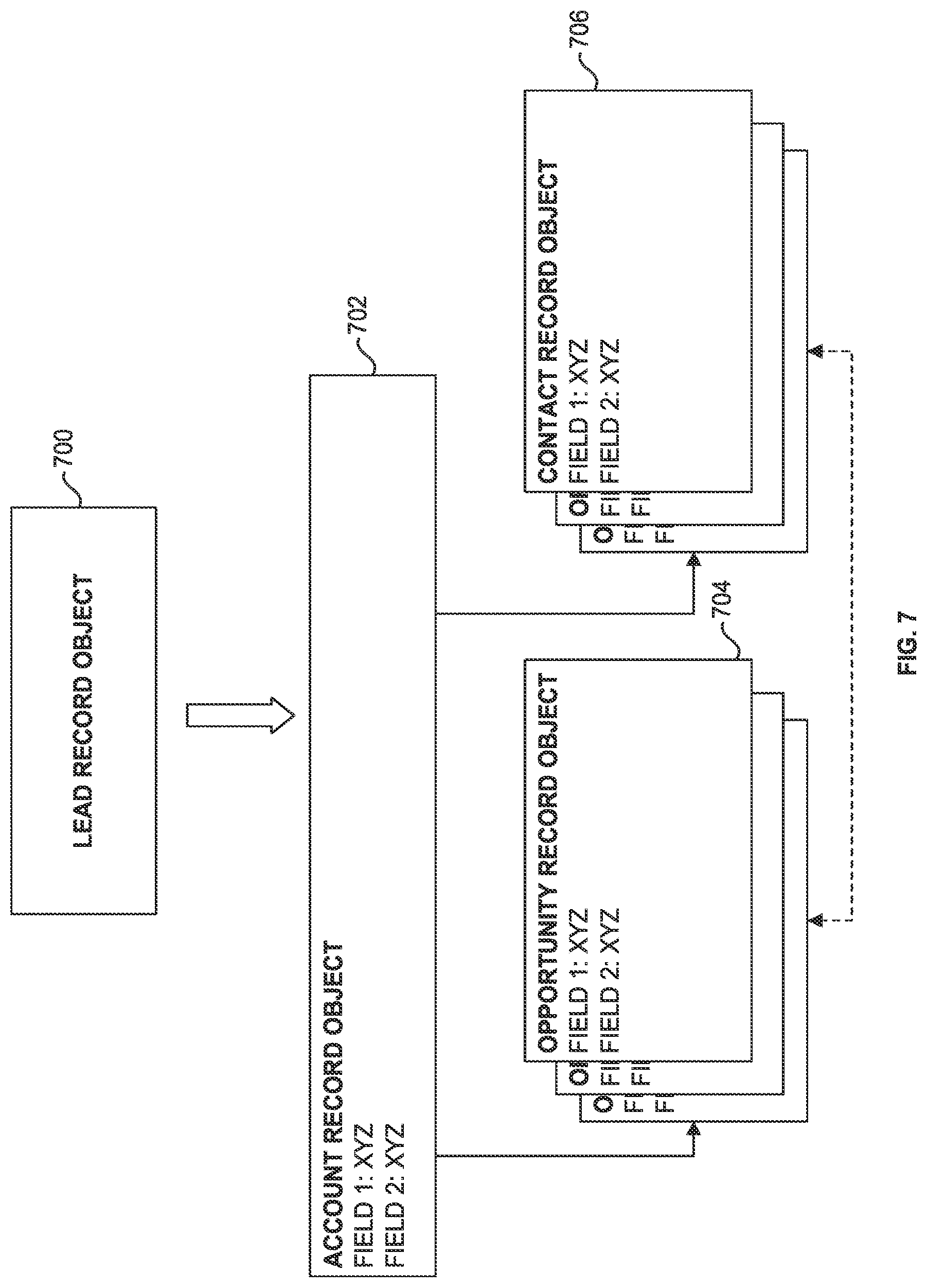 Patent US12579104 Figure 11 – Systems and methods for matching record objects to electronic activities using indexing