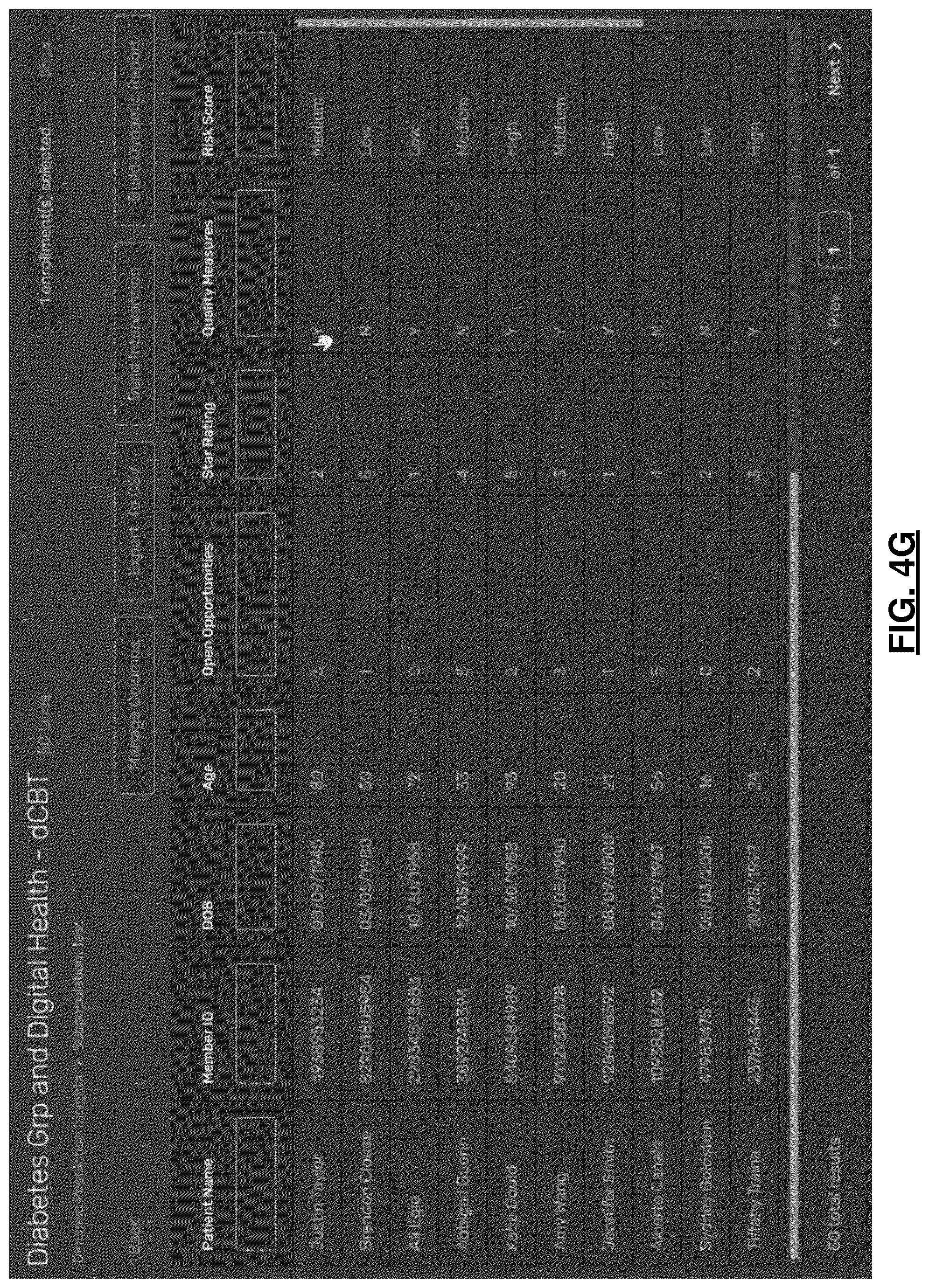 Patent US12579134 Figure 10 – Database query generation and automated sequencing of query results