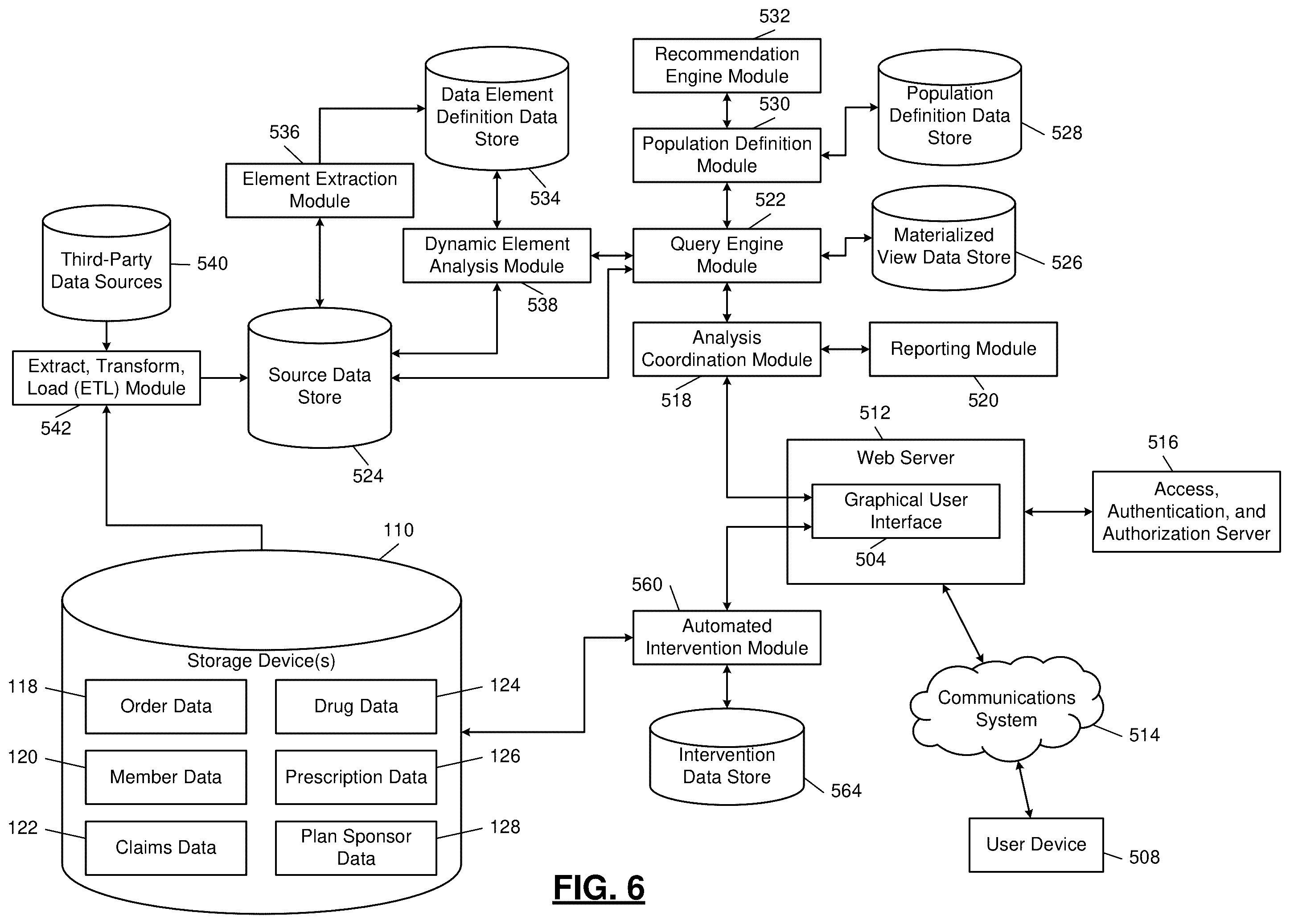 Patent US12579134 Figure 14 – Database query generation and automated sequencing of query results