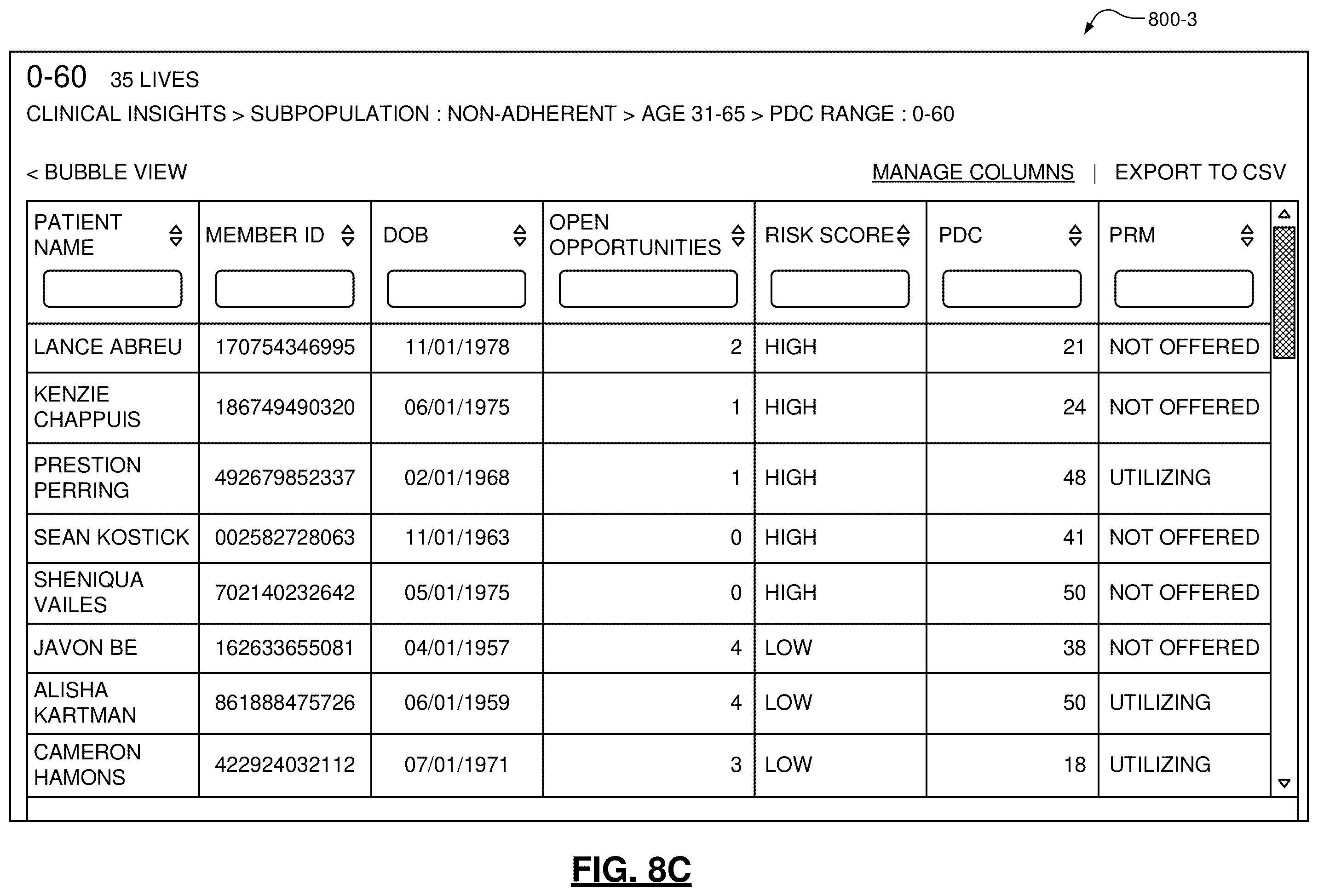 Patent US12579134 Figure 18 – Database query generation and automated sequencing of query results