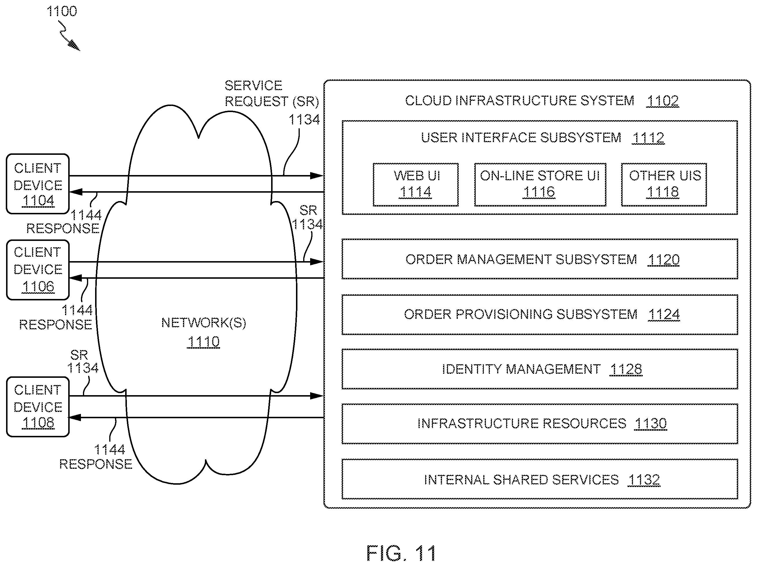 Patent US12579137 Figure 11 – Output interpretation for a meaning representation language system