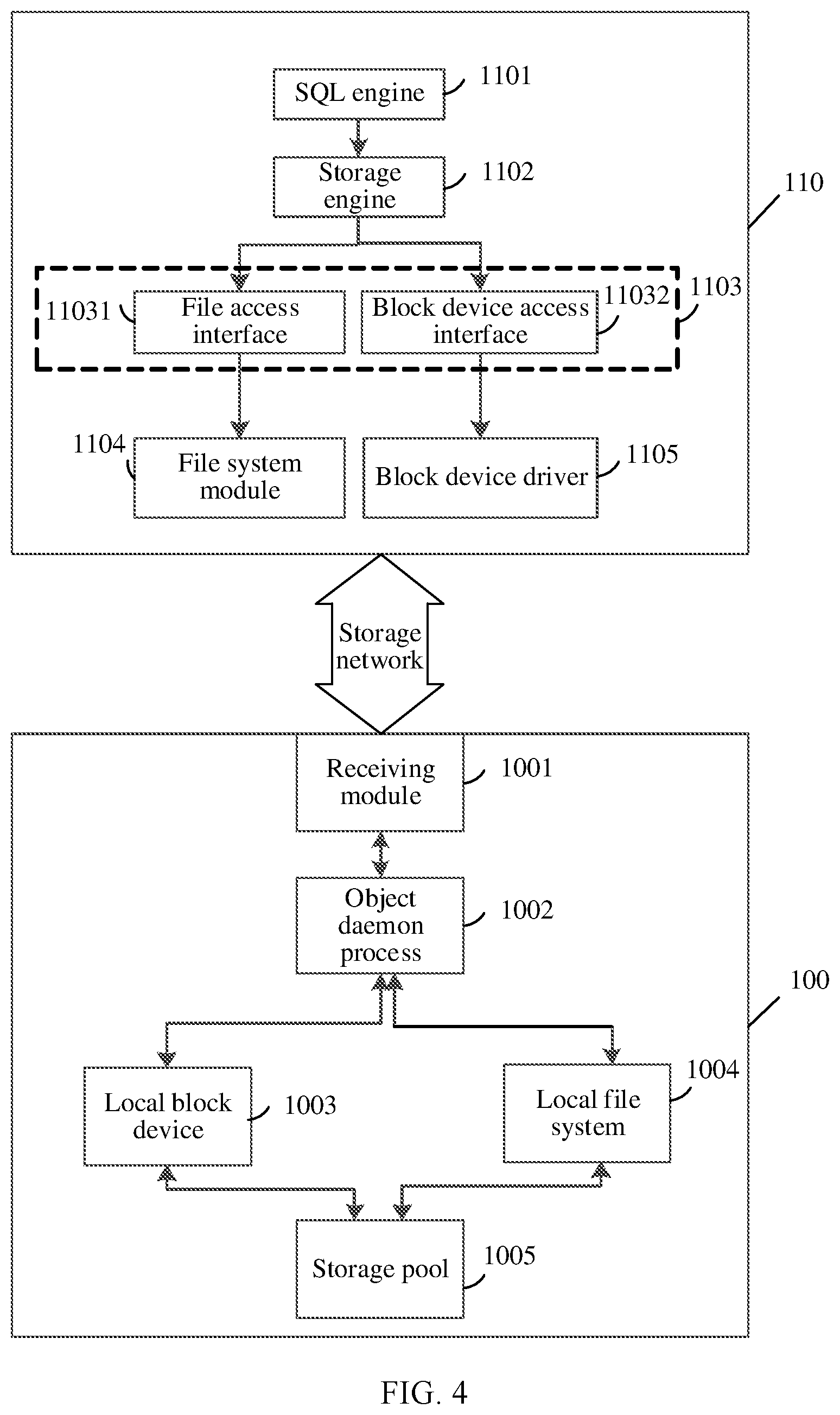 Patent US12579148 Figure 4 – Data access method, database system, and storage apparatus