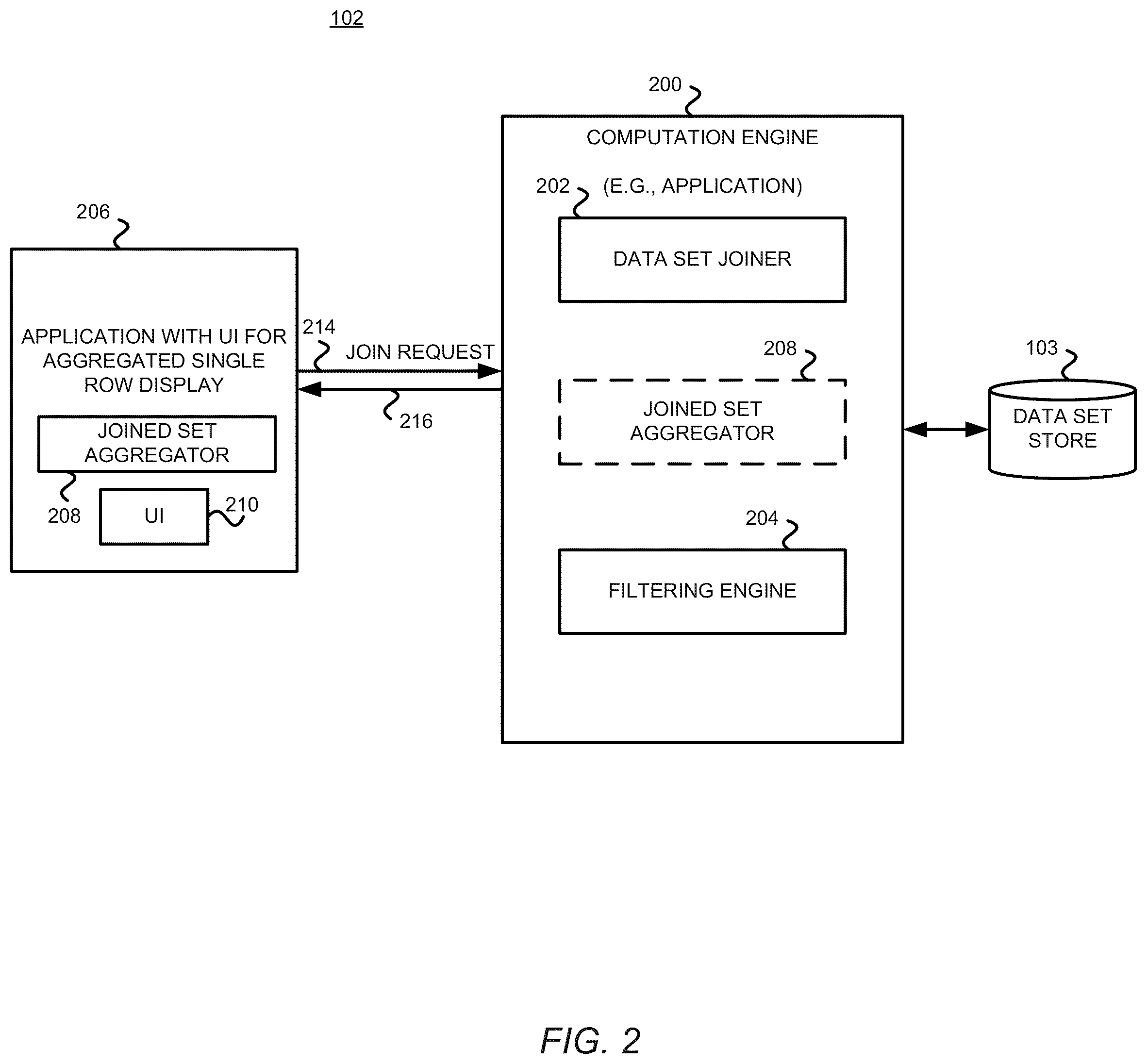 Patent US12579156 Figure 2 – Systems and methods for visualizing one or more datasets