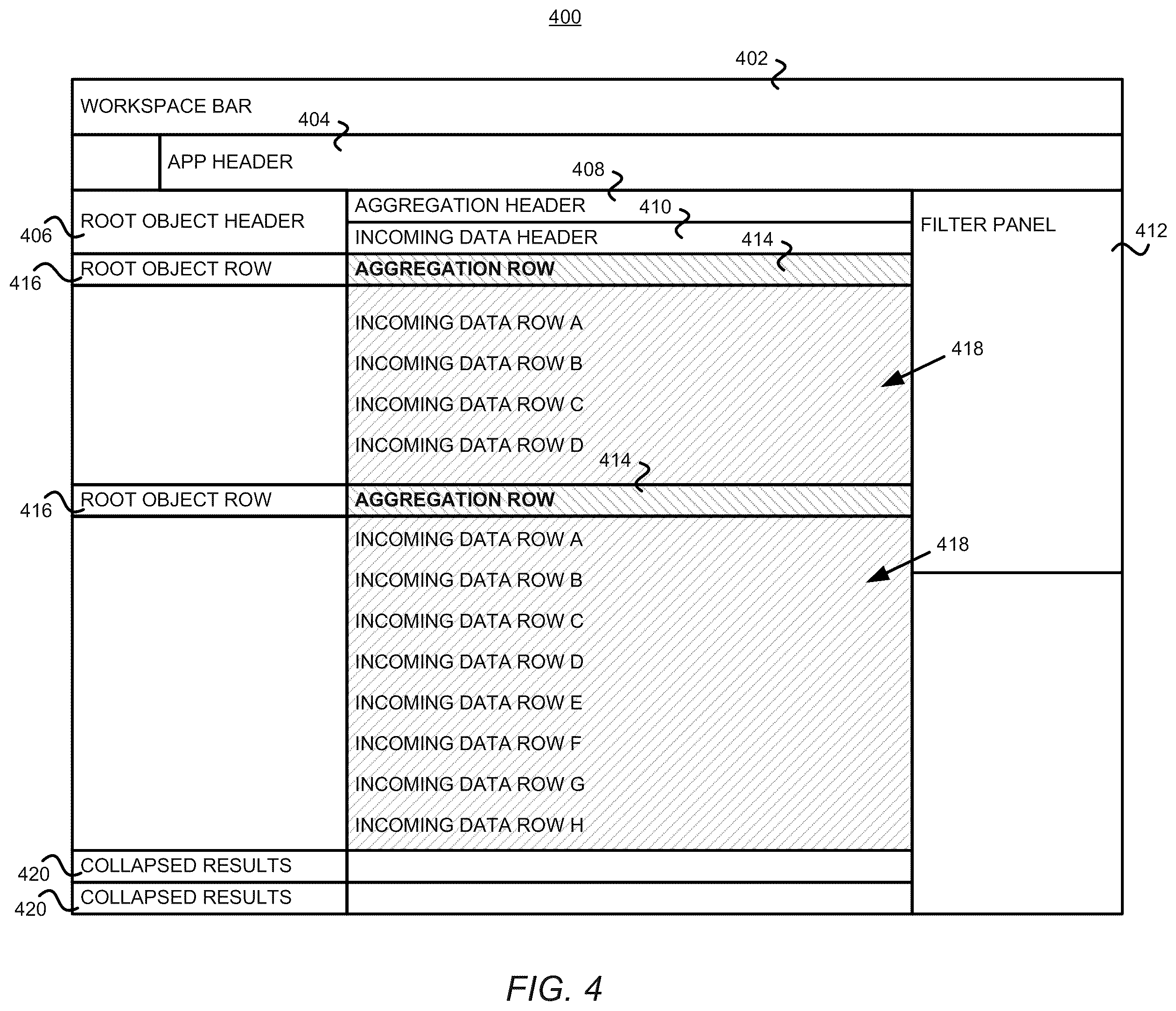 Patent US12579156 Figure 4 – Systems and methods for visualizing one or more datasets