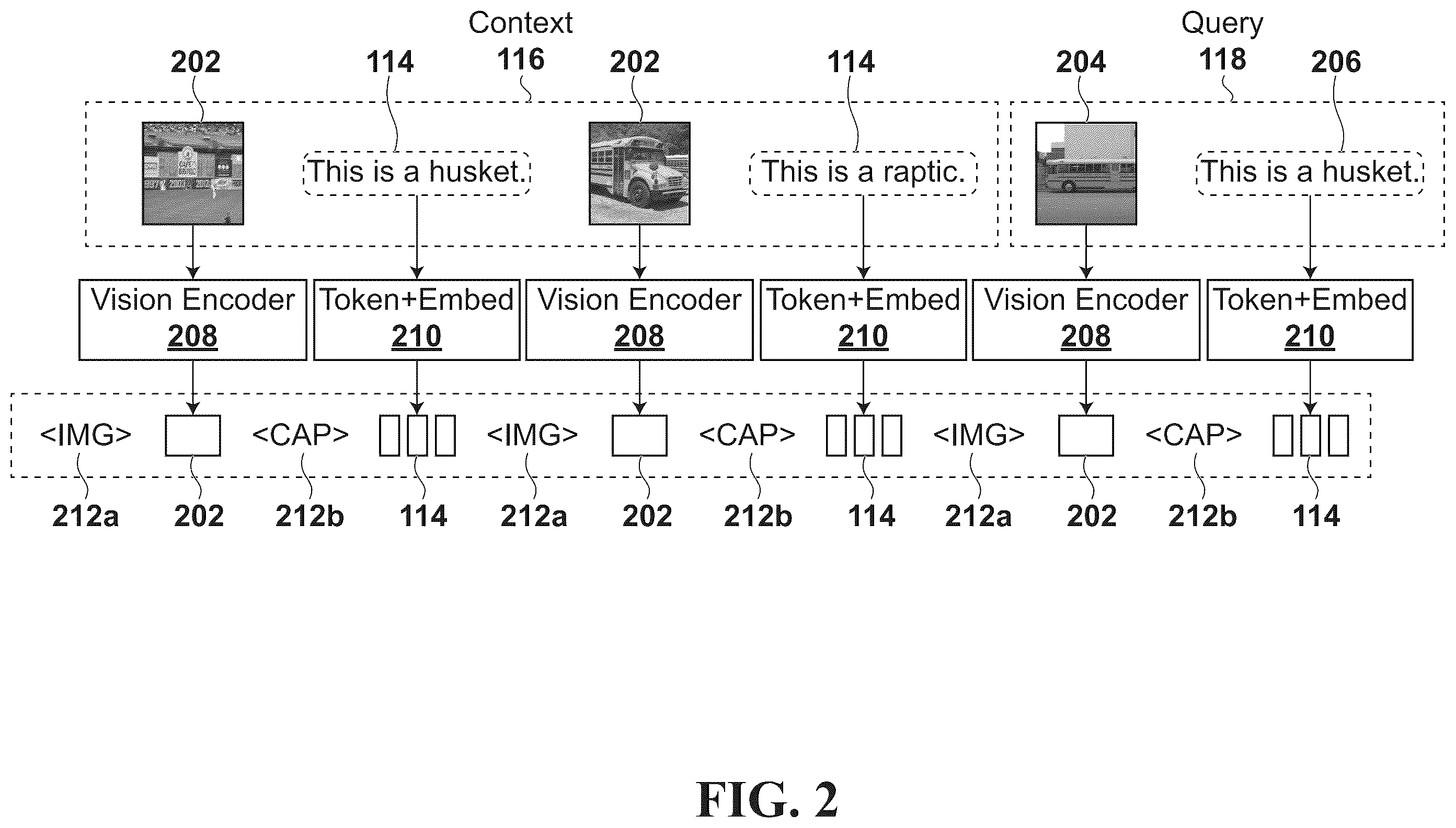Patent US12579184 Figure 2 – Method and system for image categorization using a visual language model