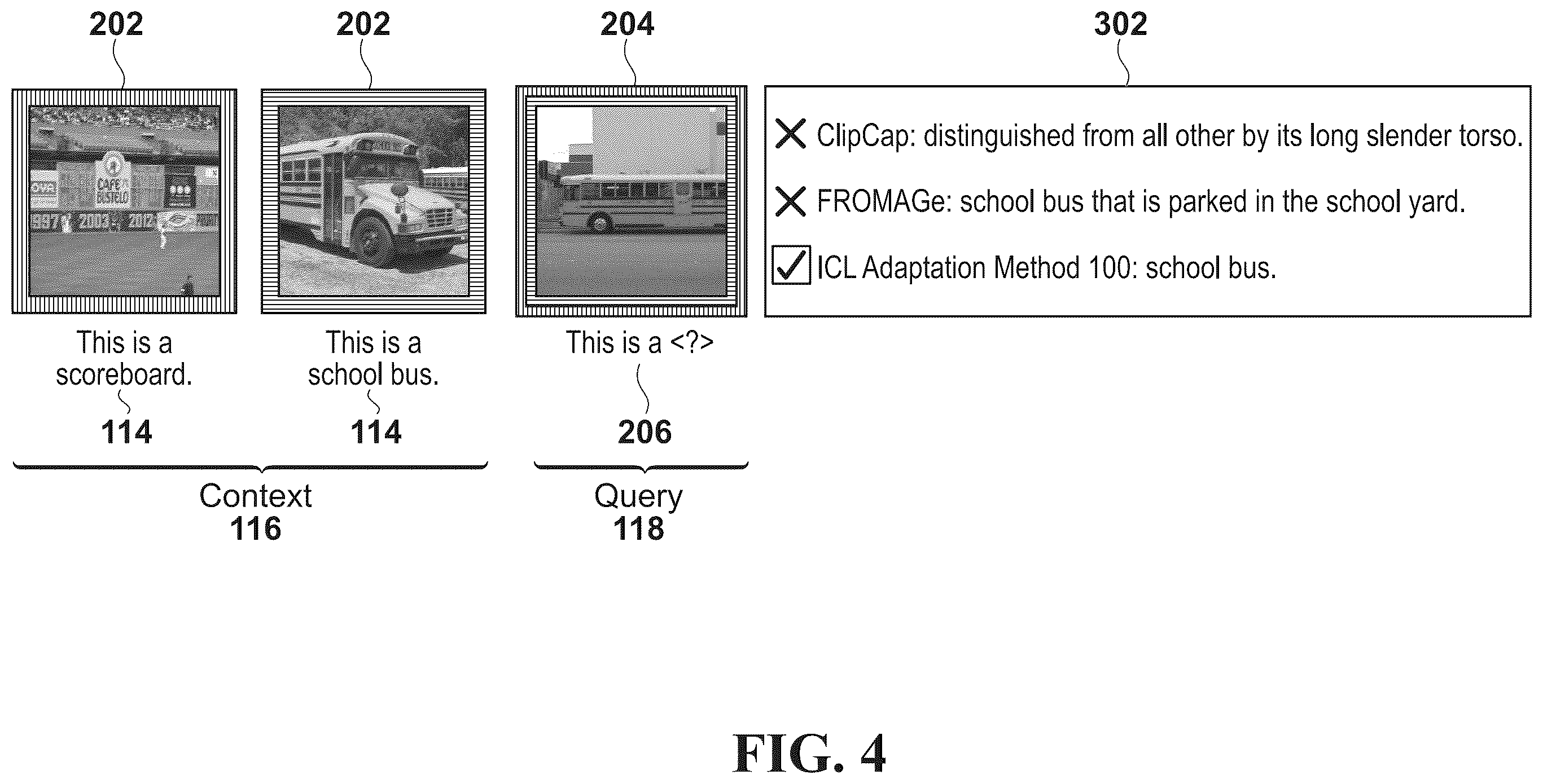 Patent US12579184 Figure 4 – Method and system for image categorization using a visual language model