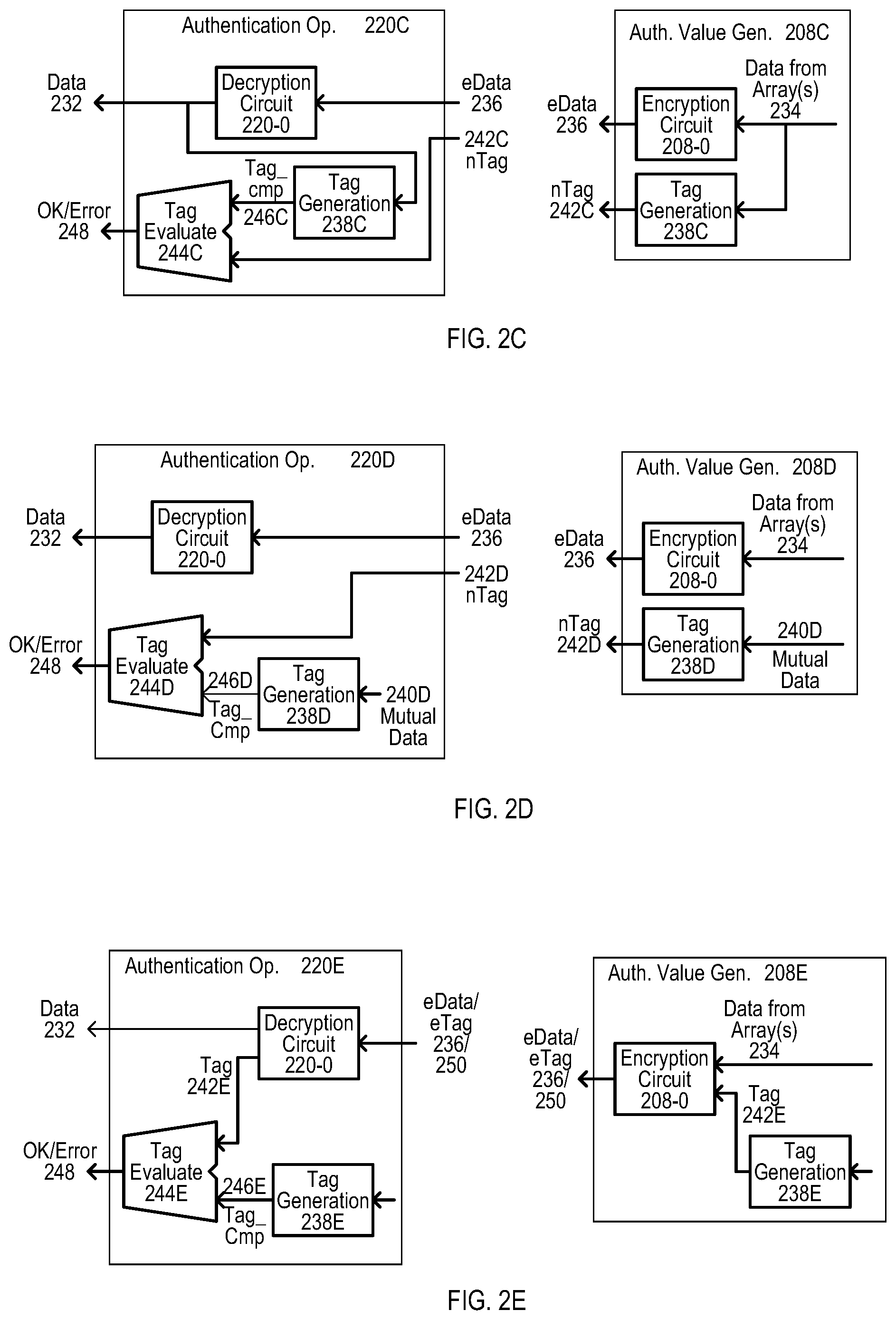 Patent US12579246 Figure 2 – Methods, devices and systems with authenticated memory device access transactions