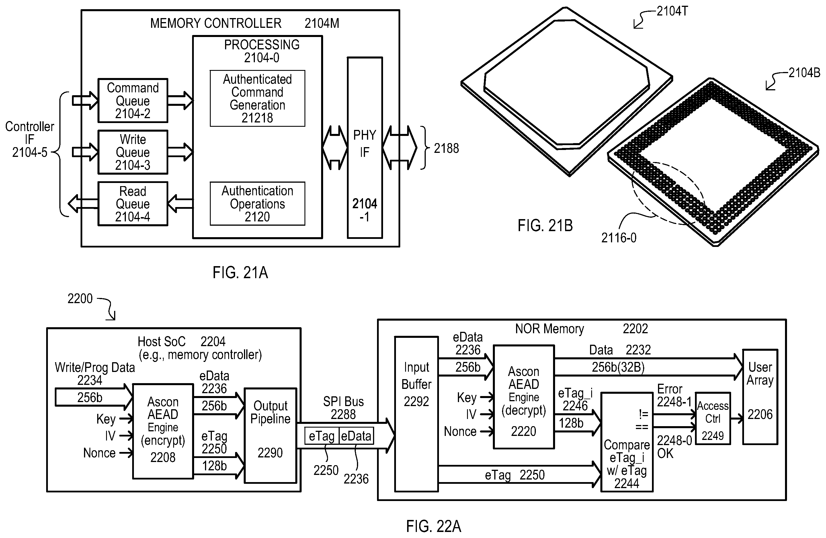 Patent US12579246 Figure 20 – Methods, devices and systems with authenticated memory device access transactions