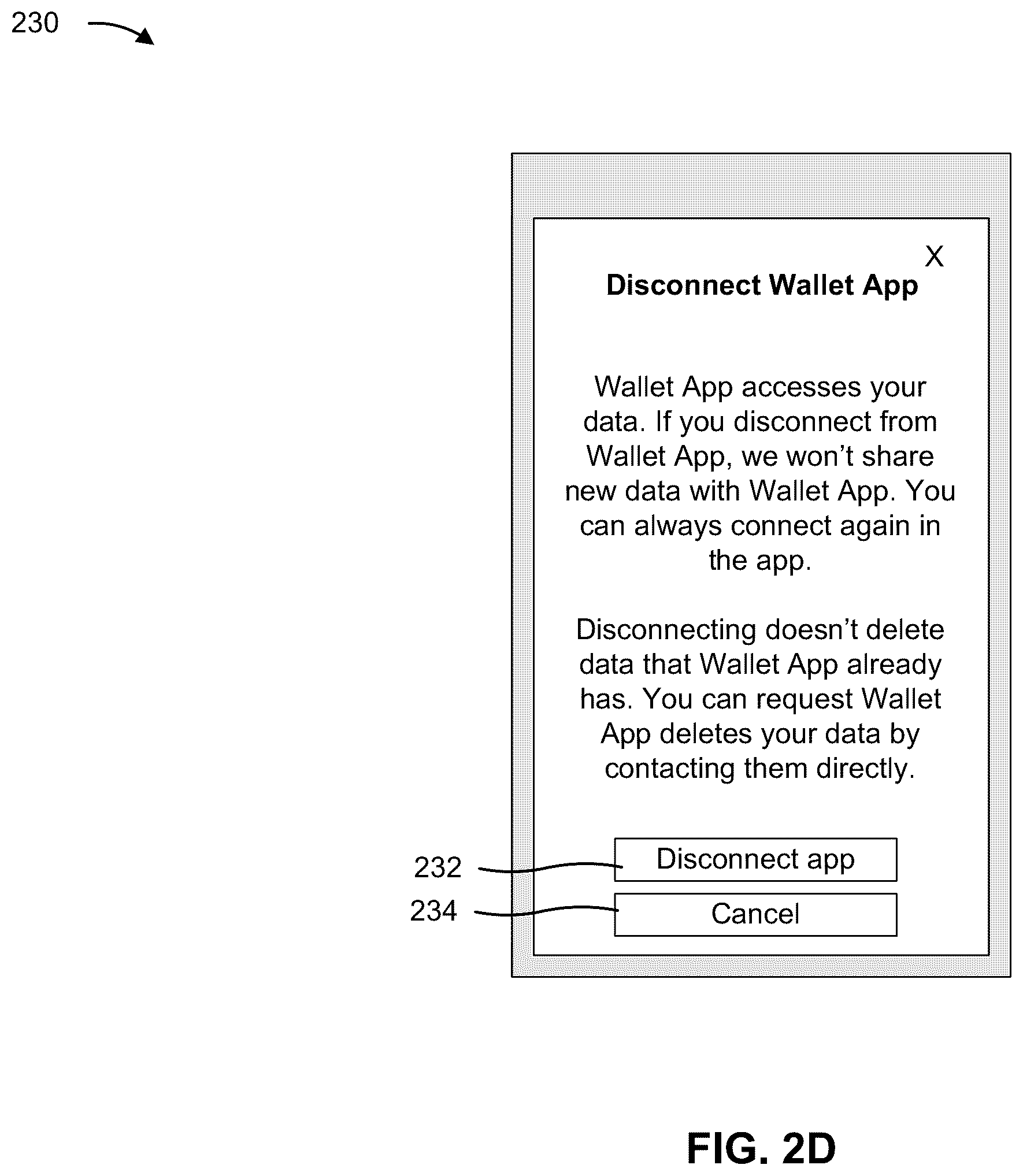 Patent US12579316 Figure 9 – Unlinking accounts from applications