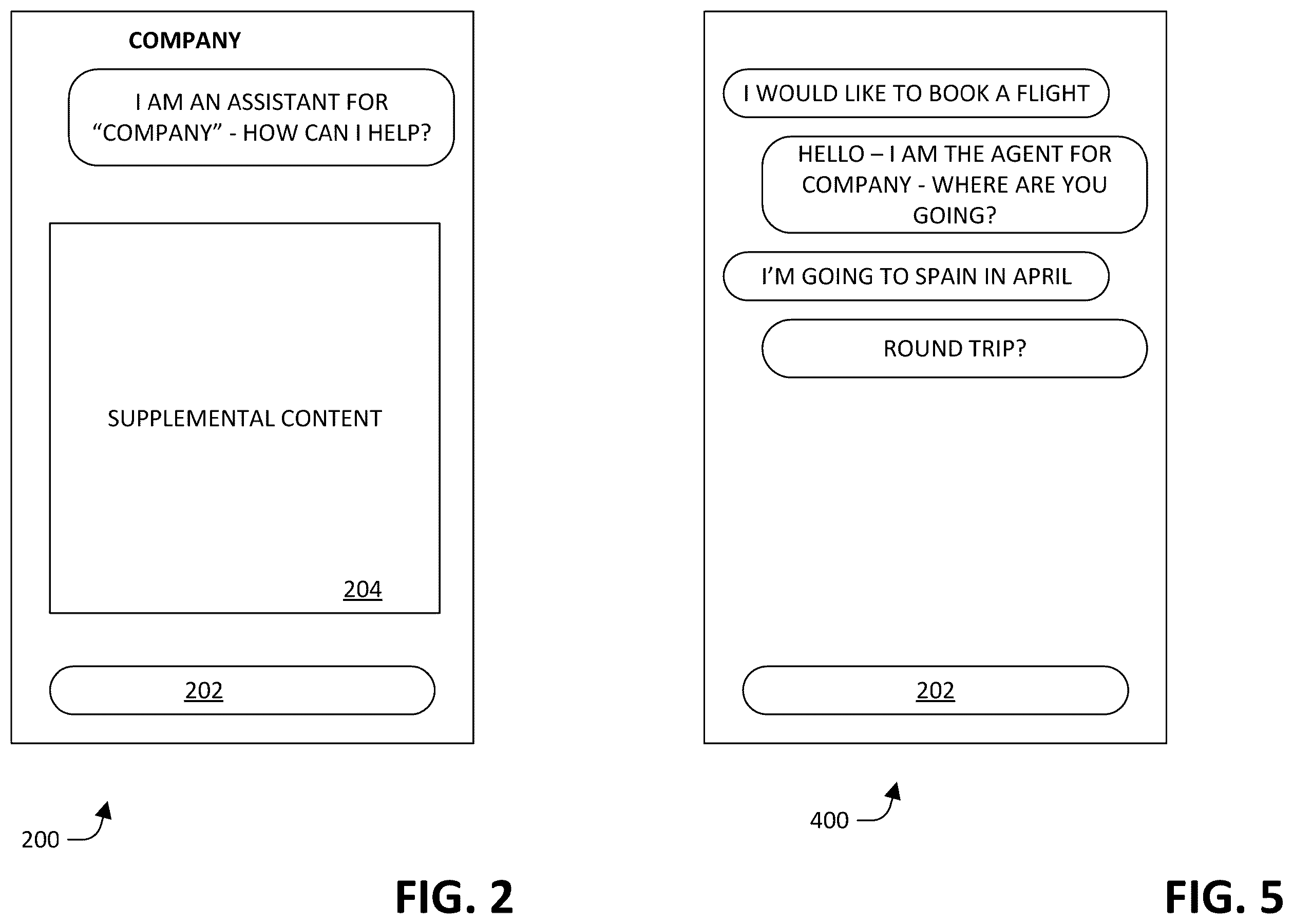 Patent US12579358 Figure 2 – Supplemental content and generative language models