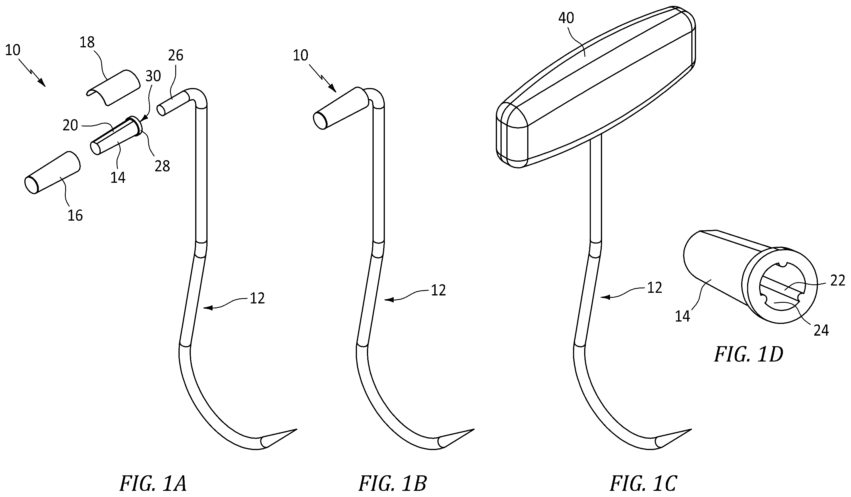 Patent US12579395 Figure 1 – Tool having a detectable wireless marker or tag