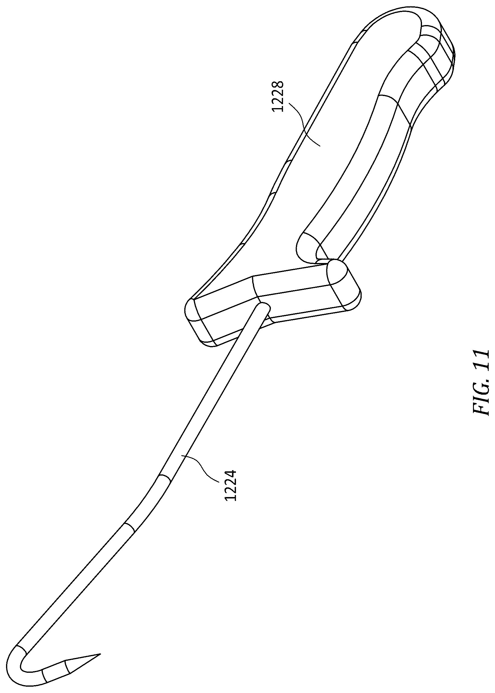 Patent US12579395 Figure 11 – Tool having a detectable wireless marker or tag