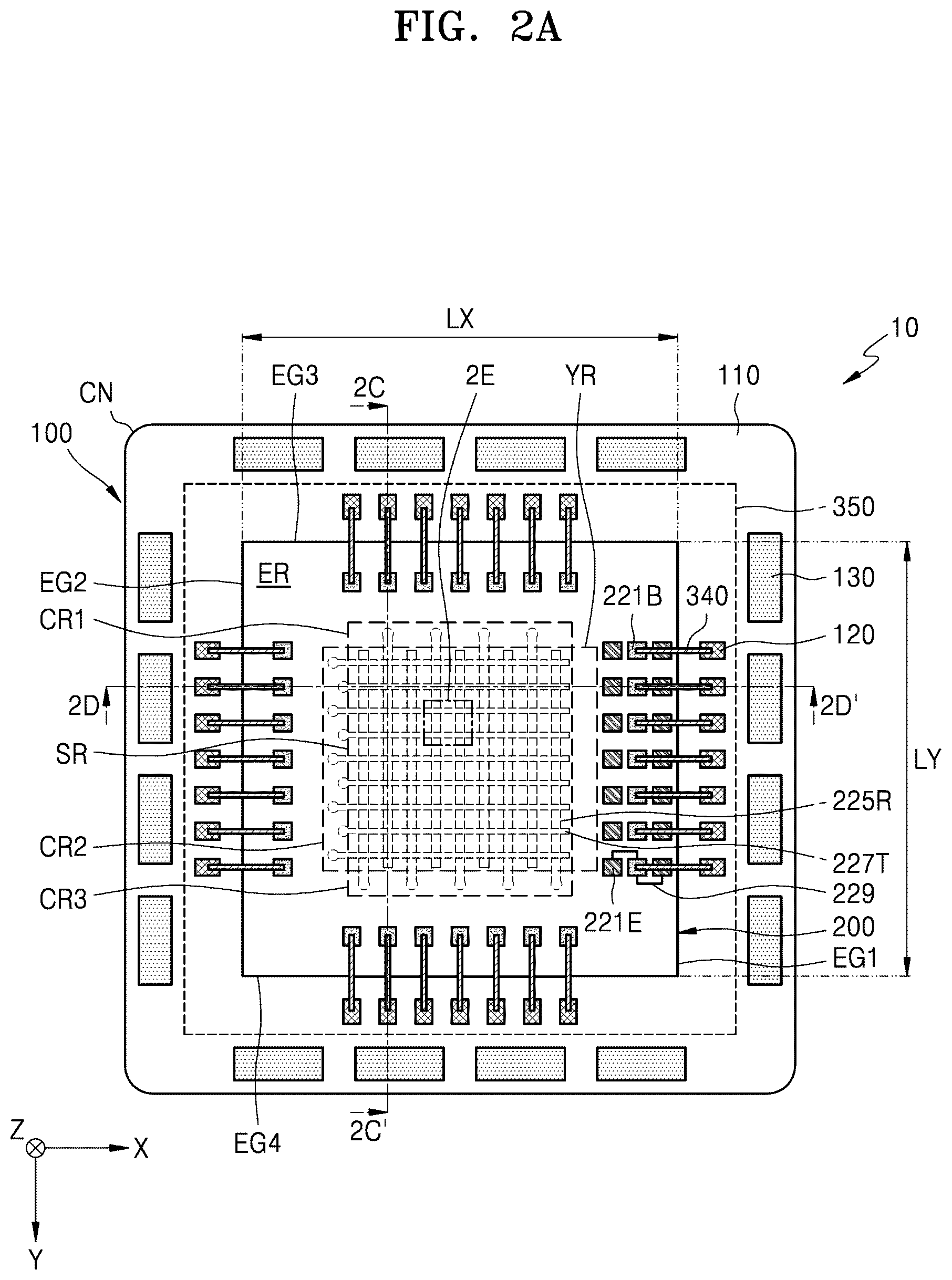 Patent US12579398 Figure 2 – Fingerprint sensor package and smart card including the same