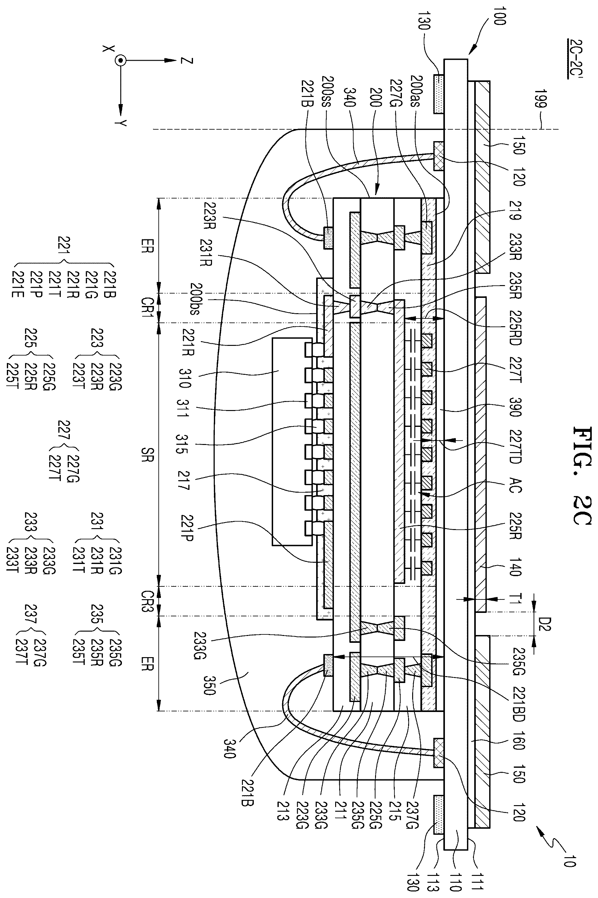 Patent US12579398 Figure 4 – Fingerprint sensor package and smart card including the same