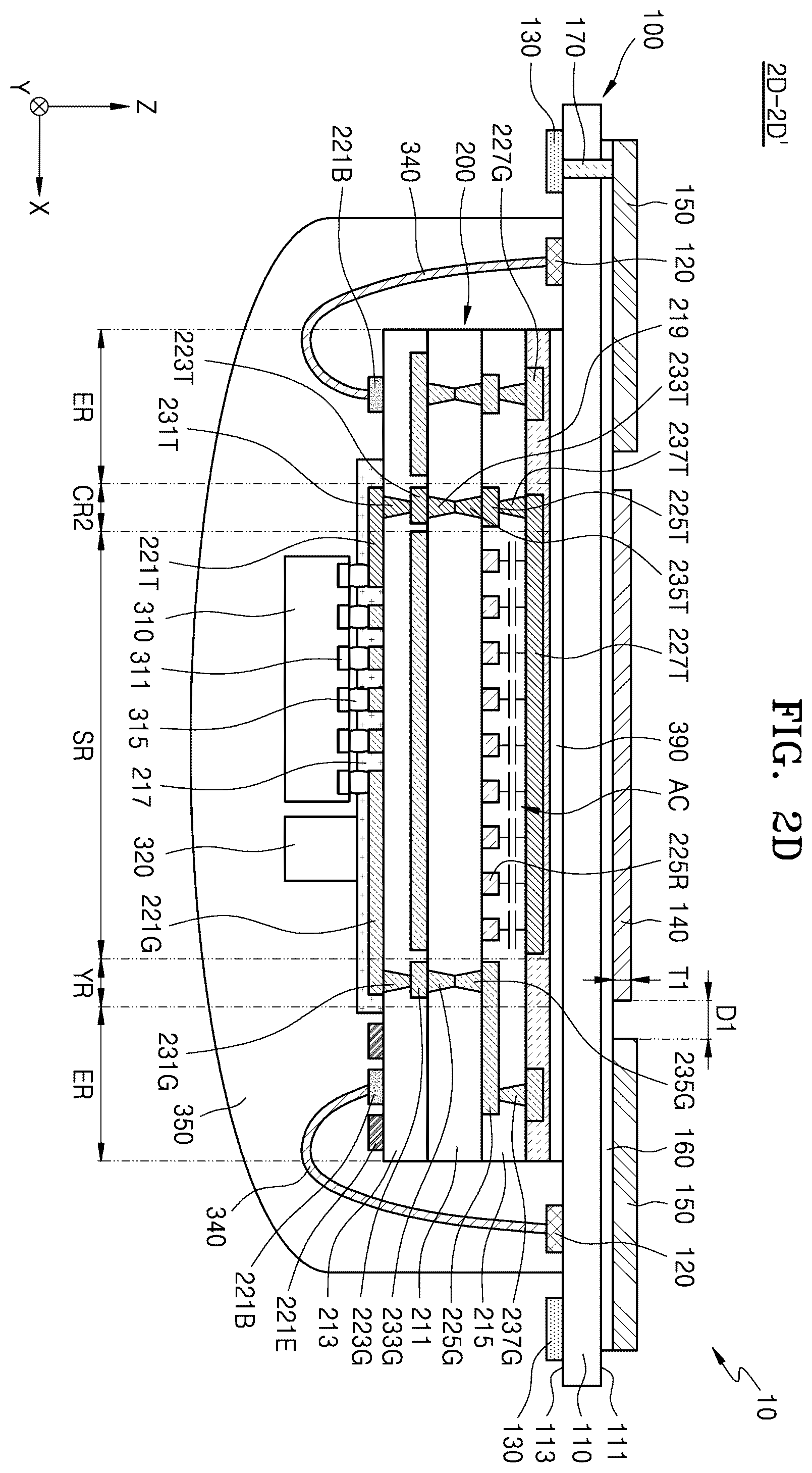 Patent US12579398 Figure 5 – Fingerprint sensor package and smart card including the same