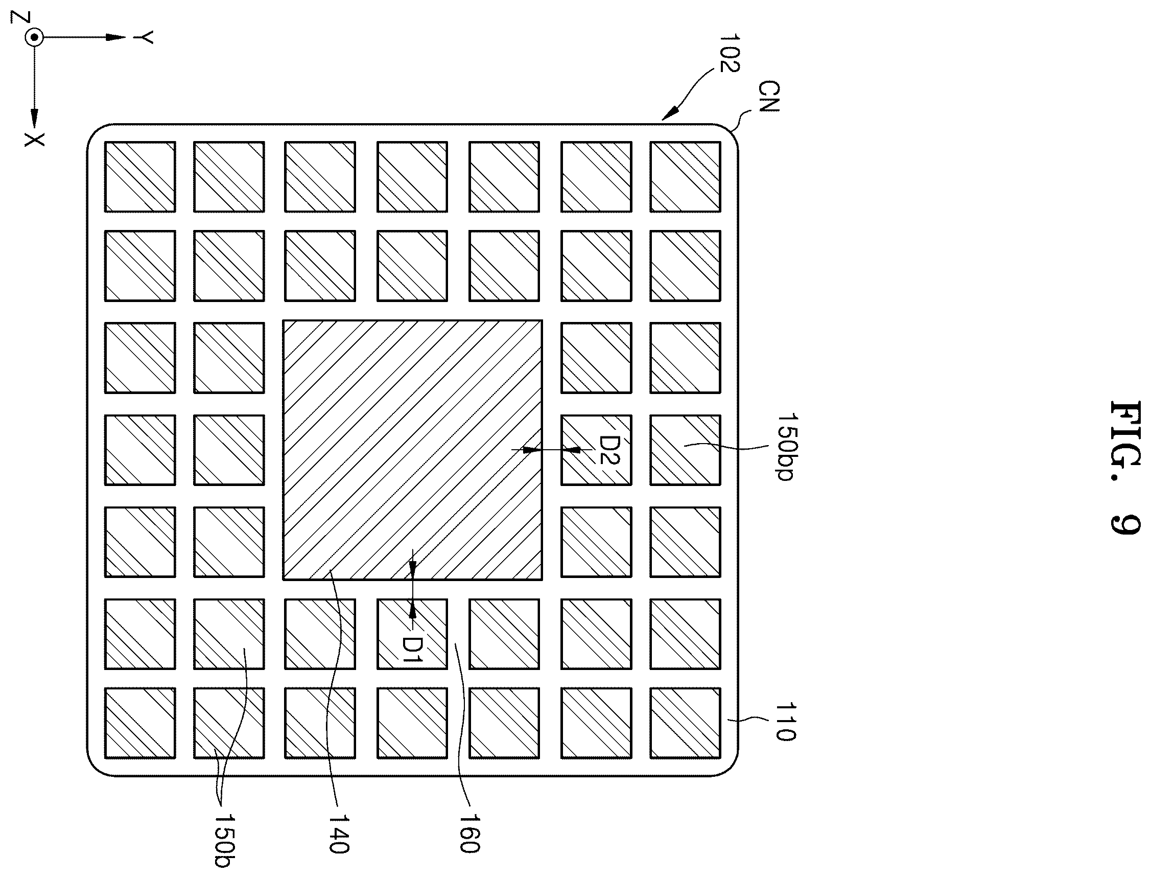 Patent US12579398 Figure 13 – Fingerprint sensor package and smart card including the same
