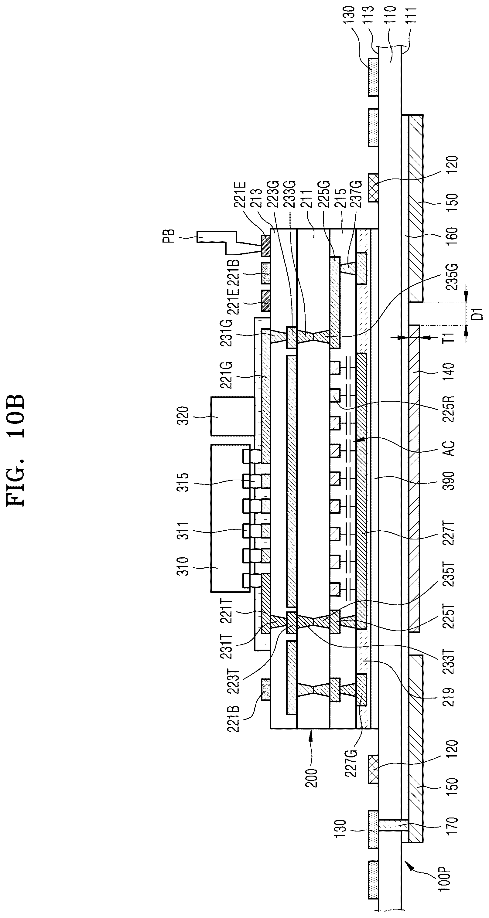Patent US12579398 Figure 15 – Fingerprint sensor package and smart card including the same