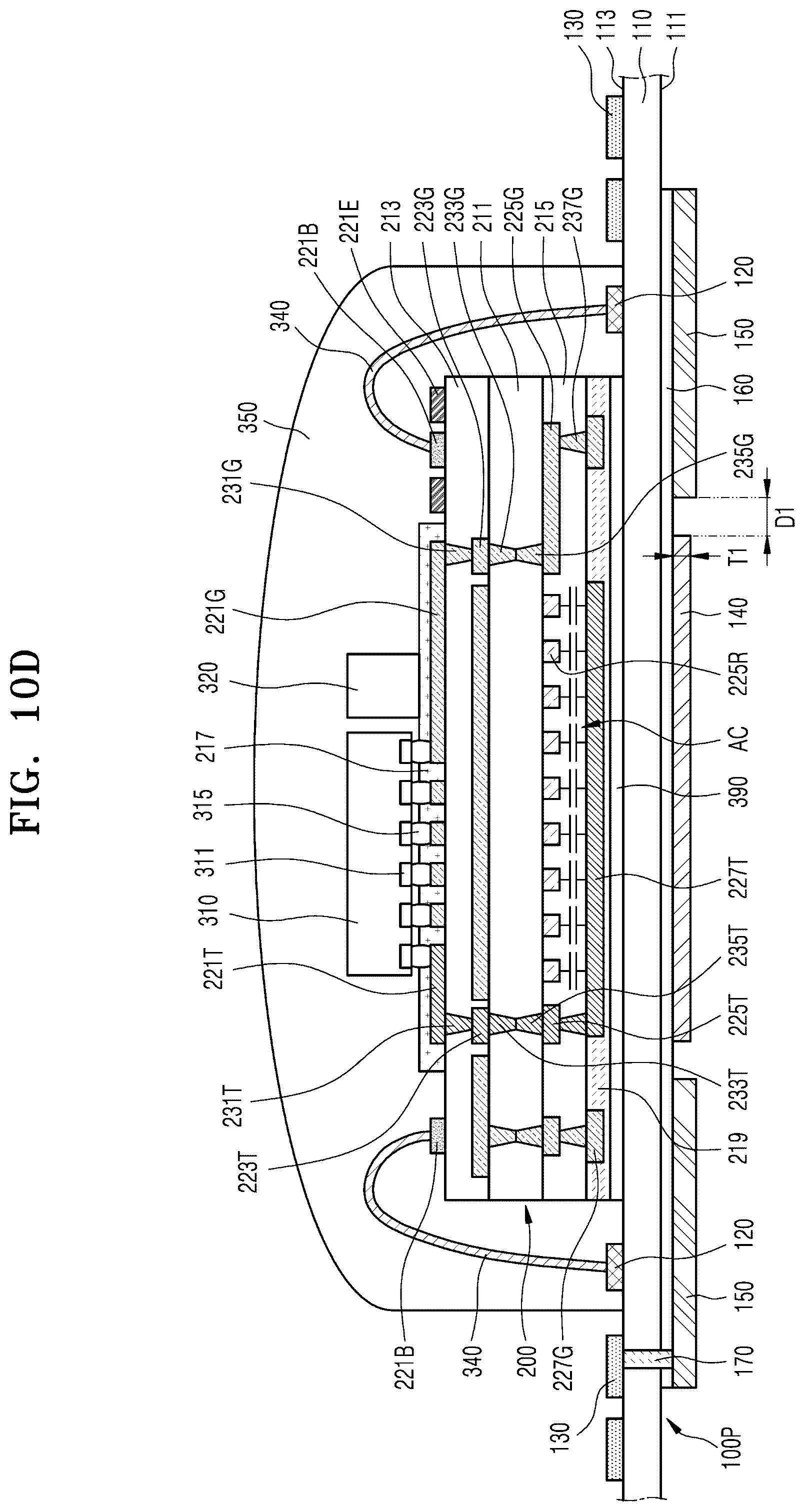Patent US12579398 Figure 17 – Fingerprint sensor package and smart card including the same