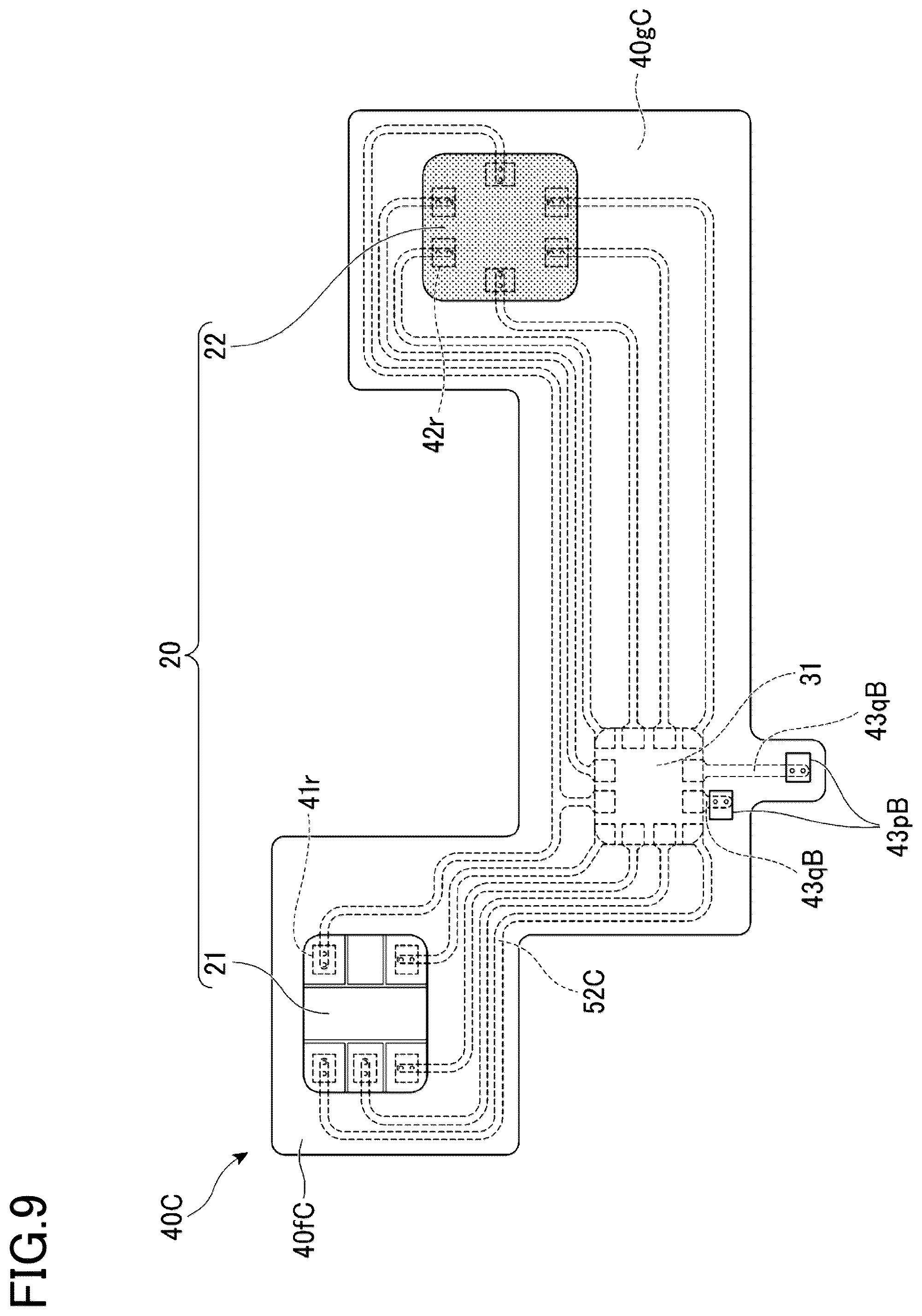 Patent US12579400 Figure 9 – Inlet and card medium