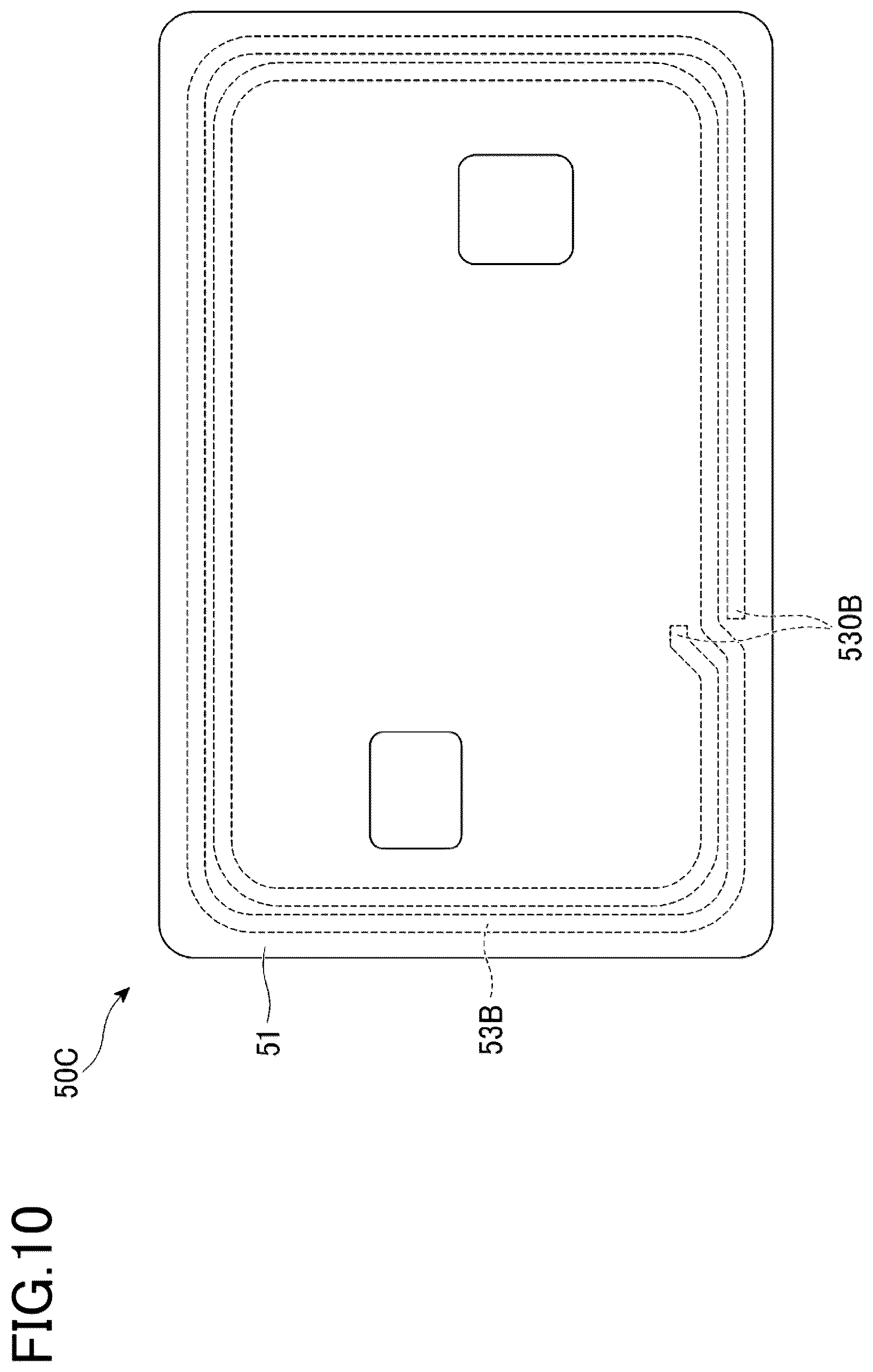 Patent US12579400 Figure 10 – Inlet and card medium