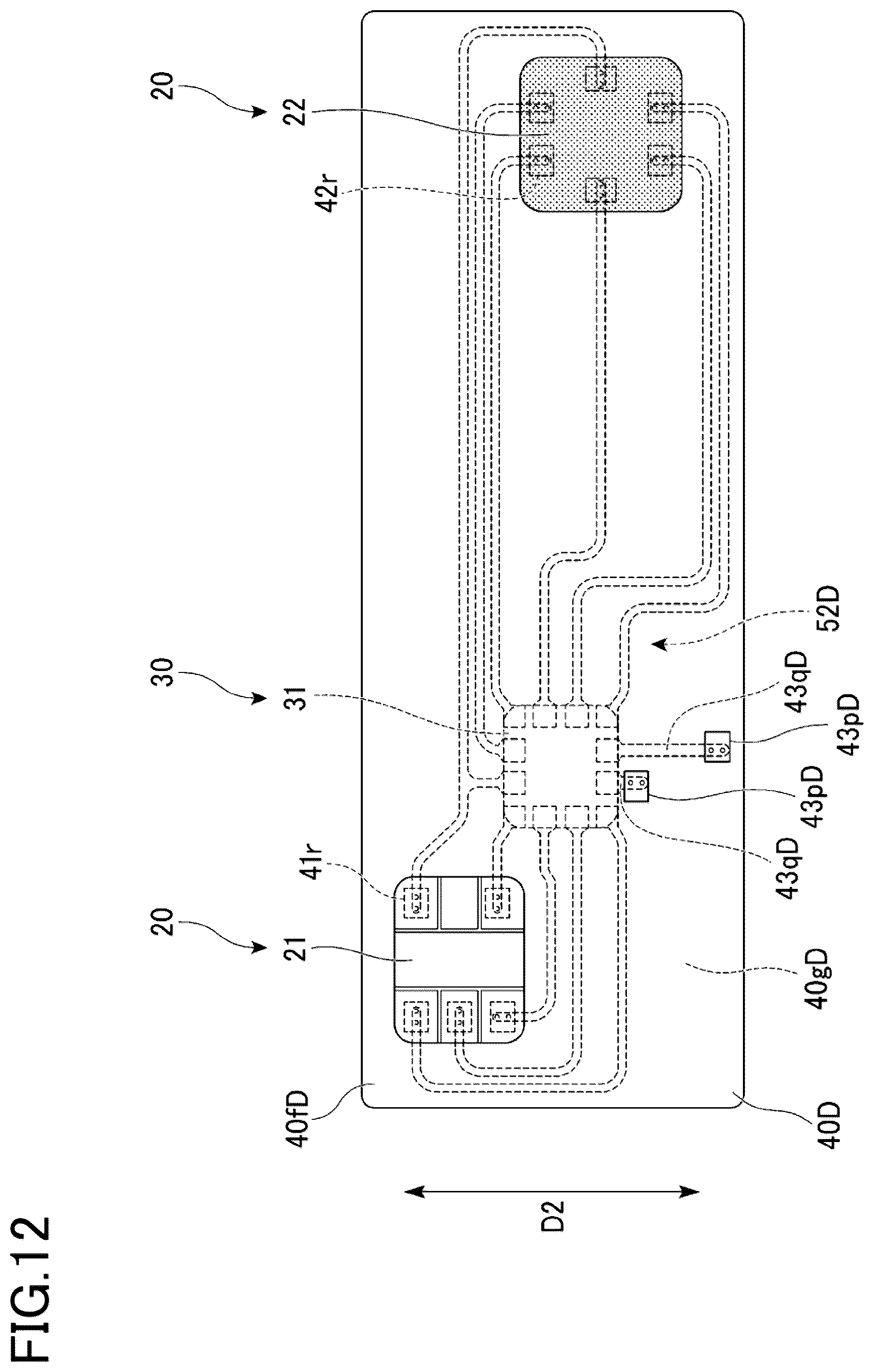 Patent US12579400 Figure 12 – Inlet and card medium