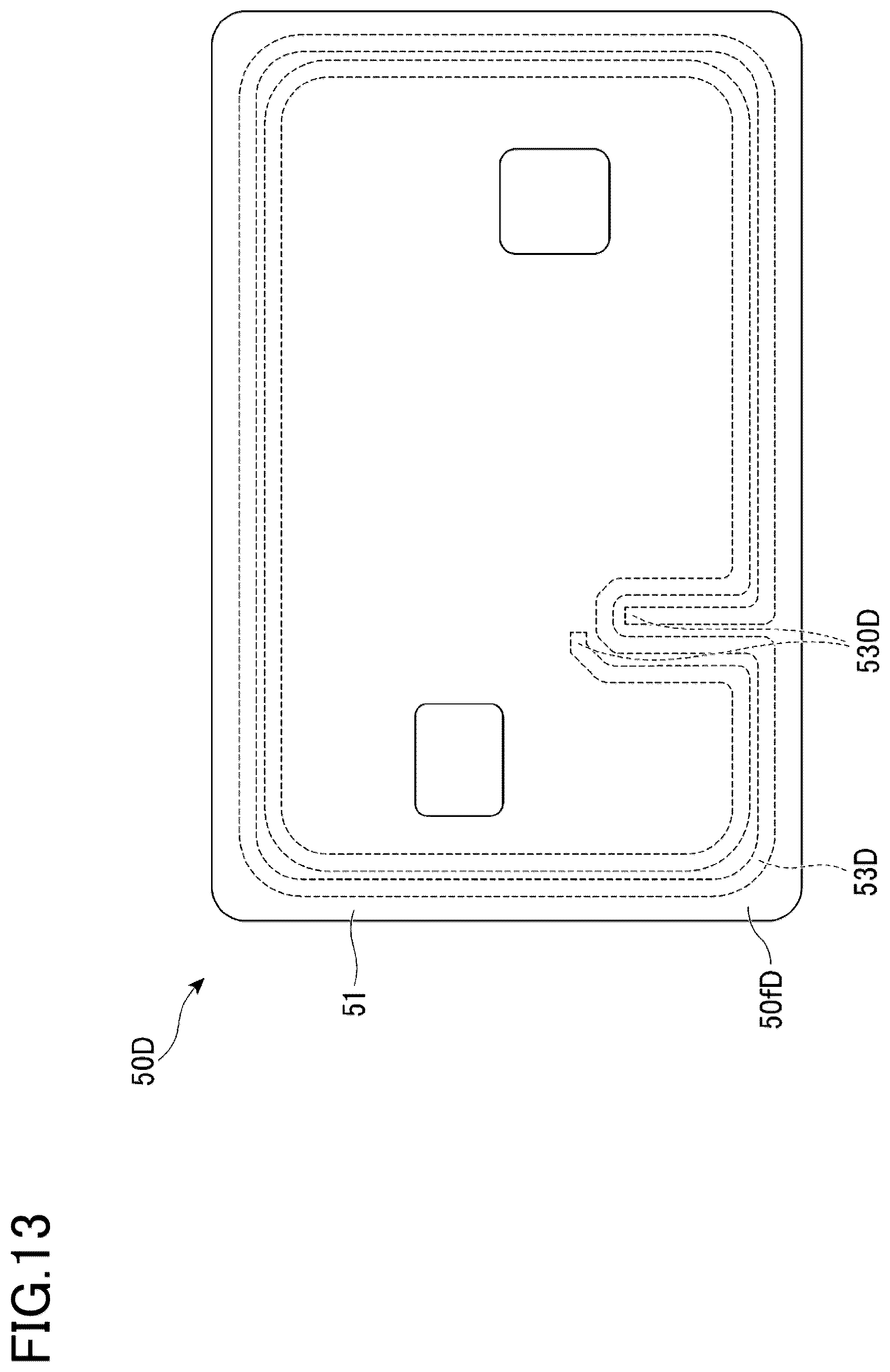 Patent US12579400 Figure 13 – Inlet and card medium