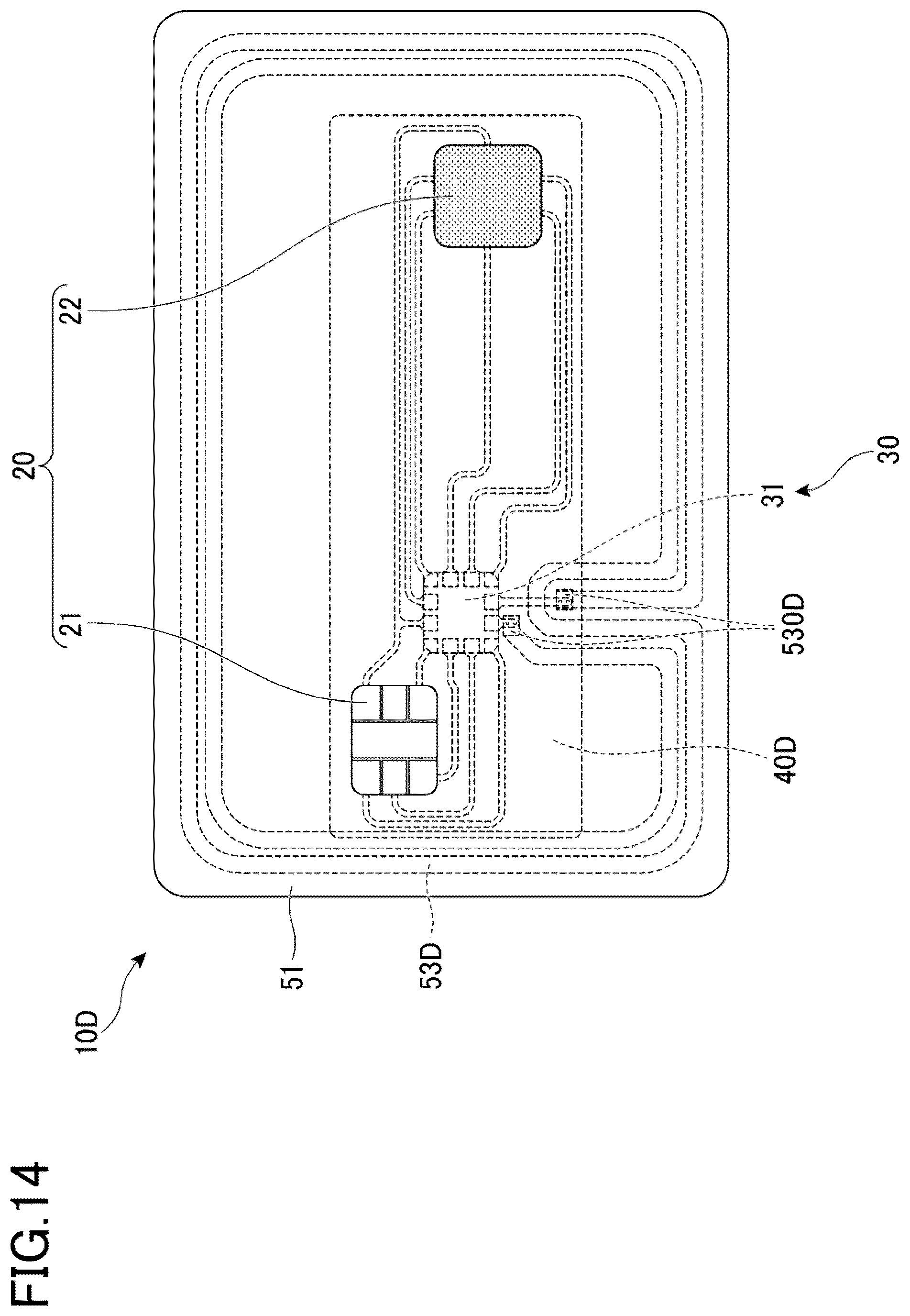 Patent US12579400 Figure 14 – Inlet and card medium