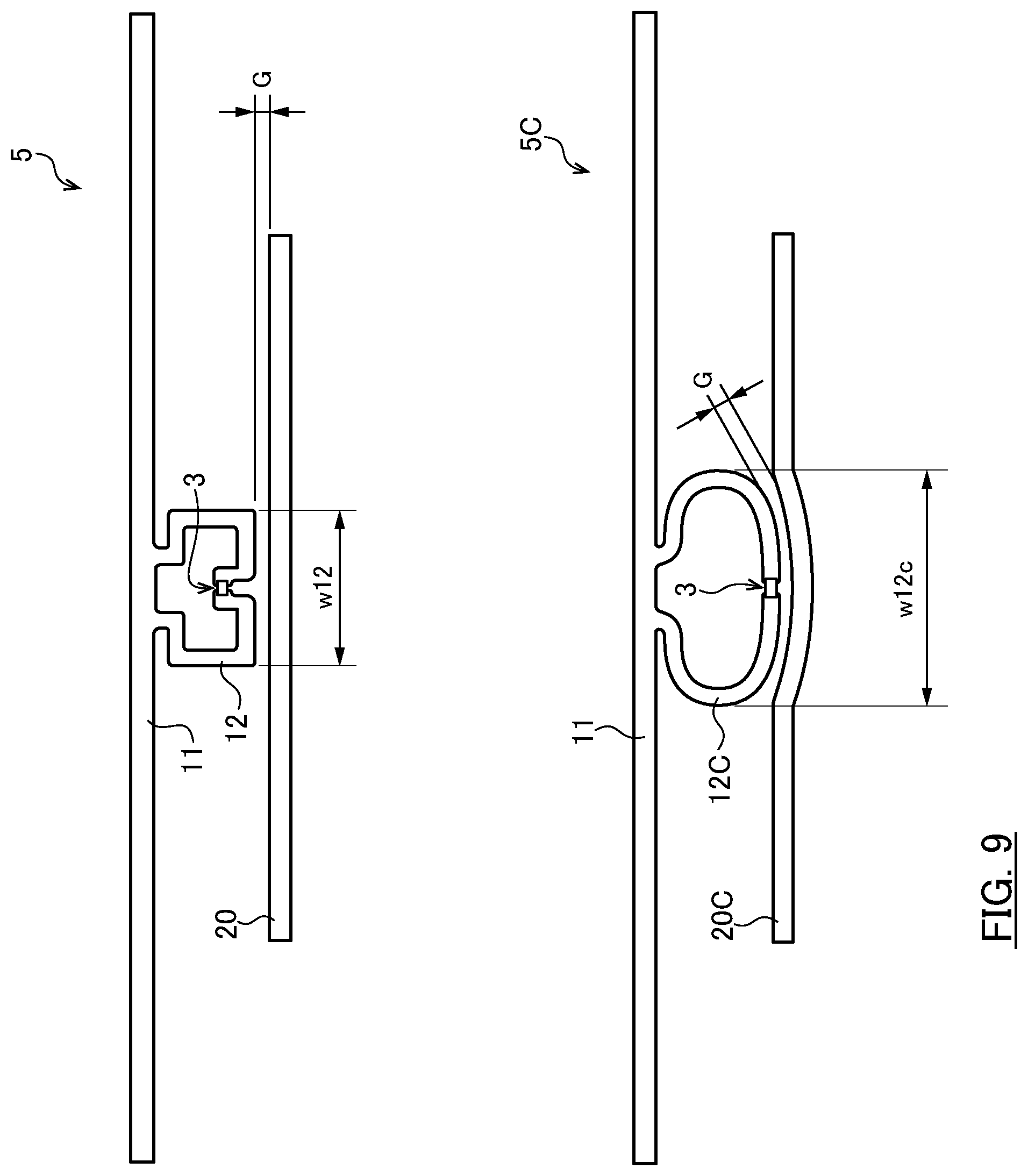 Patent US12579403 Figure 9 – Antenna pattern and RFID inlay