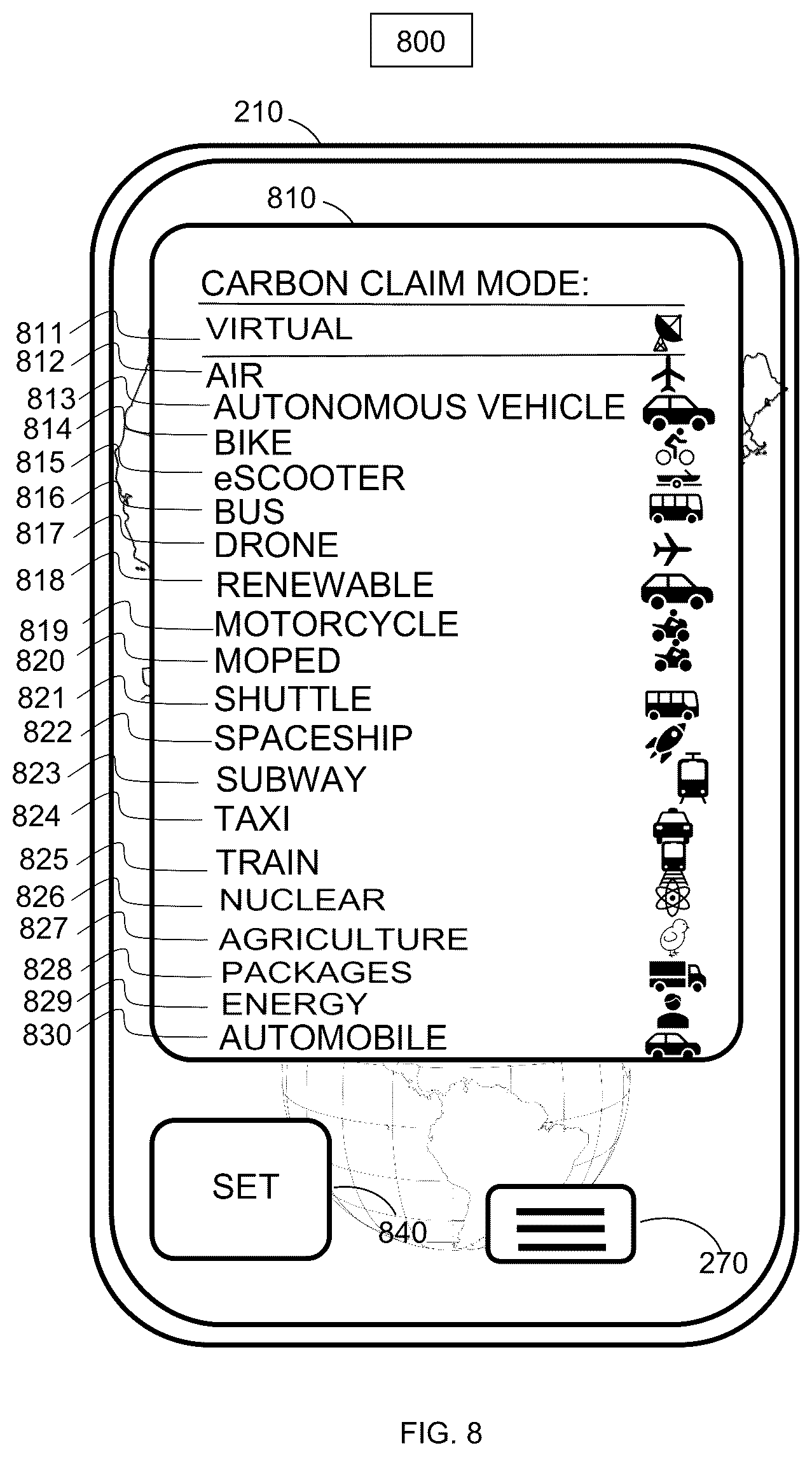 Patent US12579492 Figure 9 – System and method for trading emissions units using location data