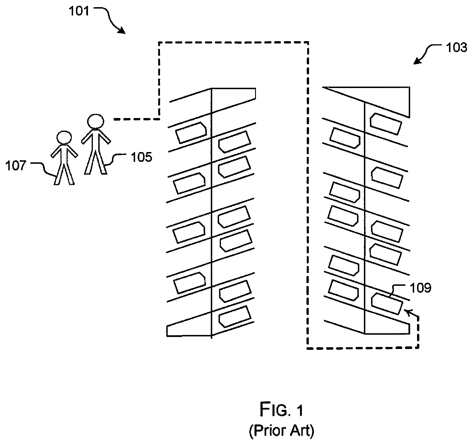 Patent US12579509 Figure 1 – Asset location system and method of use