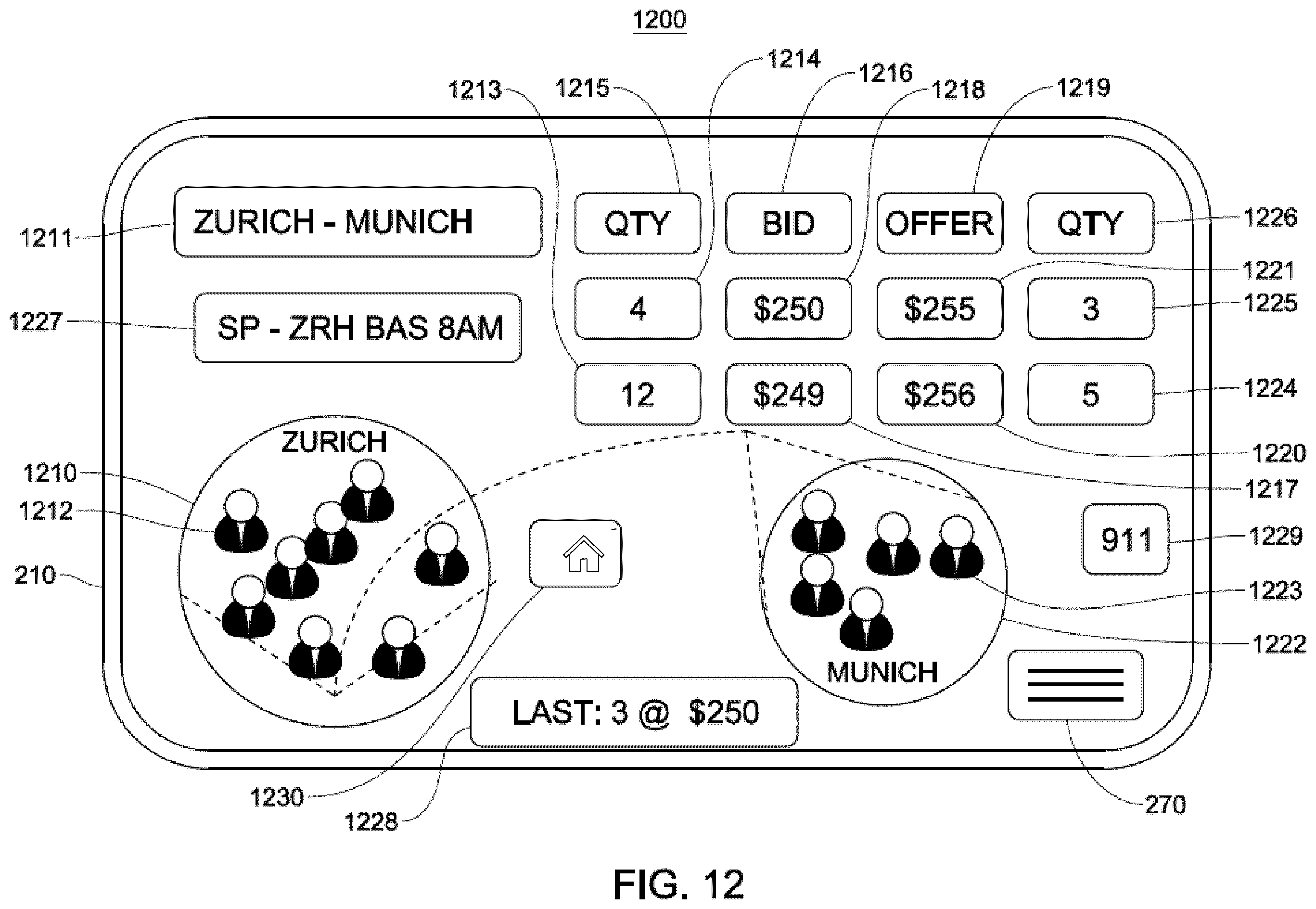 Patent US12579588 Figure 12 – Method and system utilizing one or more virtual power plant capacity units