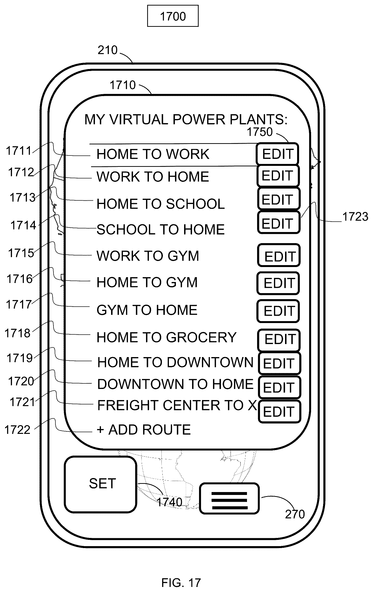 Patent US12579588 Figure 17 – Method and system utilizing one or more virtual power plant capacity units